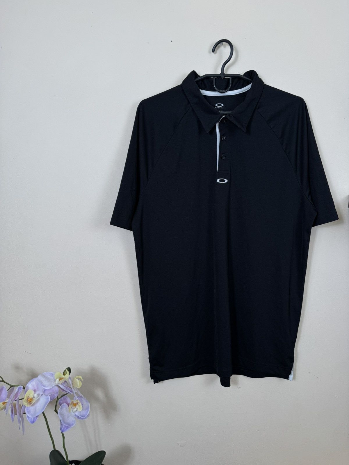 Oakley 🇺🇸 Vintage Oakley Polo T-Shirt Rare Retro Hype Y2K Size US L / EU 52-54 / 3 - 5 Thumbnail
