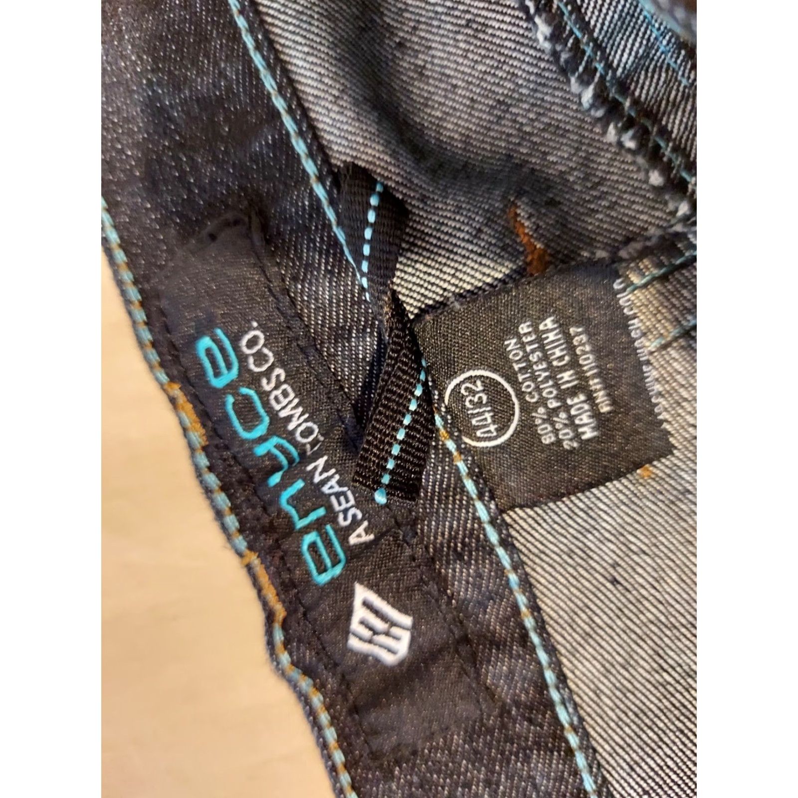 Enyce VINTAGE Enyce Jeans Mens 44x32 90s Denim Wide-Leg Baggy Blue 90s Mens Size US 44 / EU 60 - 5 Thumbnail