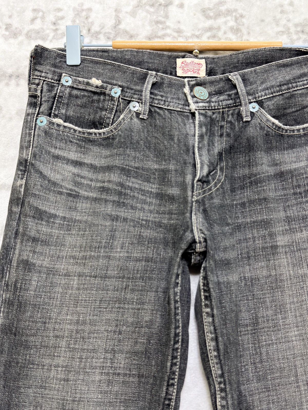 Levi's Vintage Levi’s Redloop Flare Y2K Bootcut Women Denim Size US 29 - 4 Thumbnail