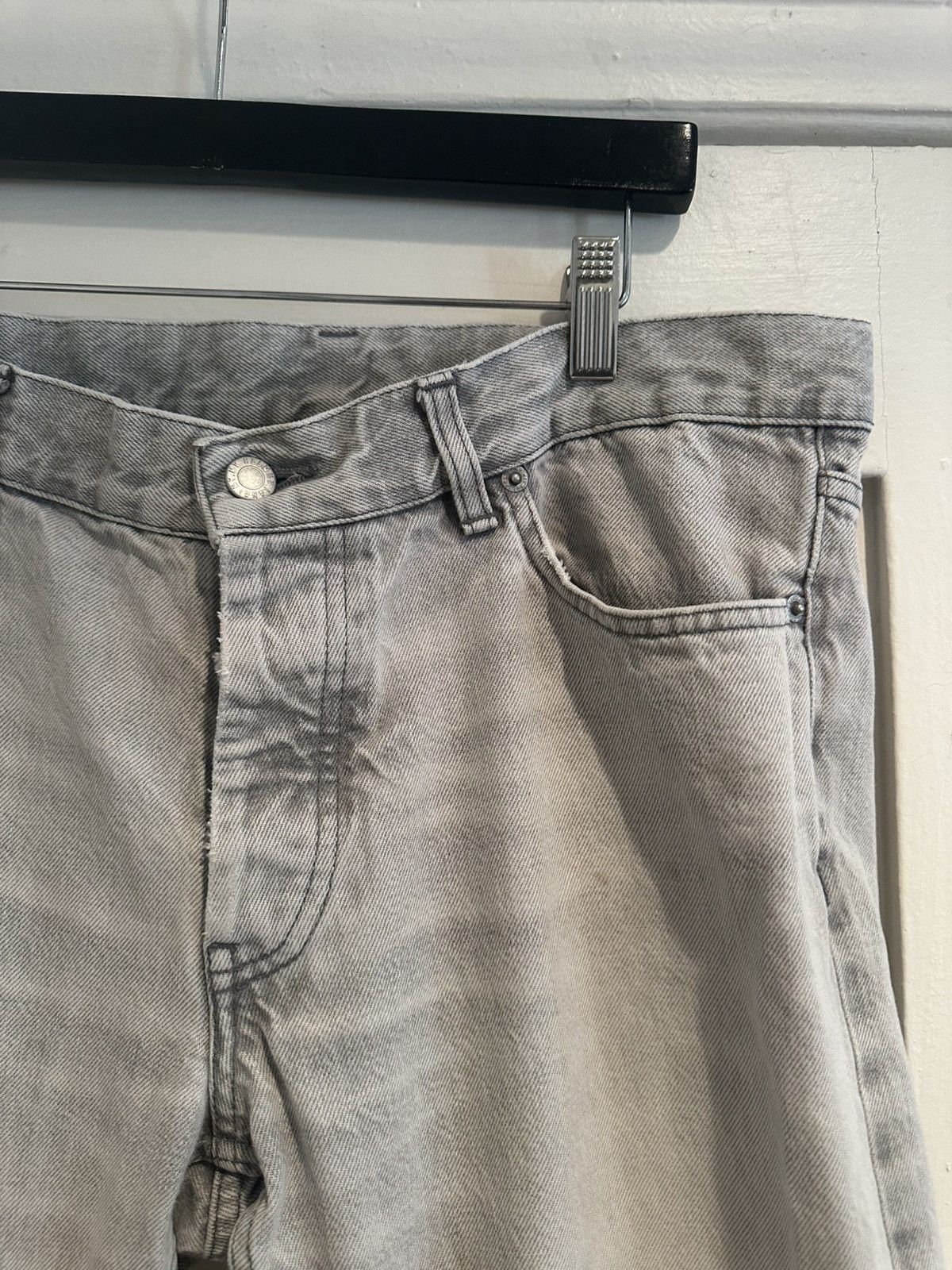 Helmut Lang Vintage Faded Denim Jeans Size US 34 / EU 50 - 2 Thumbnail