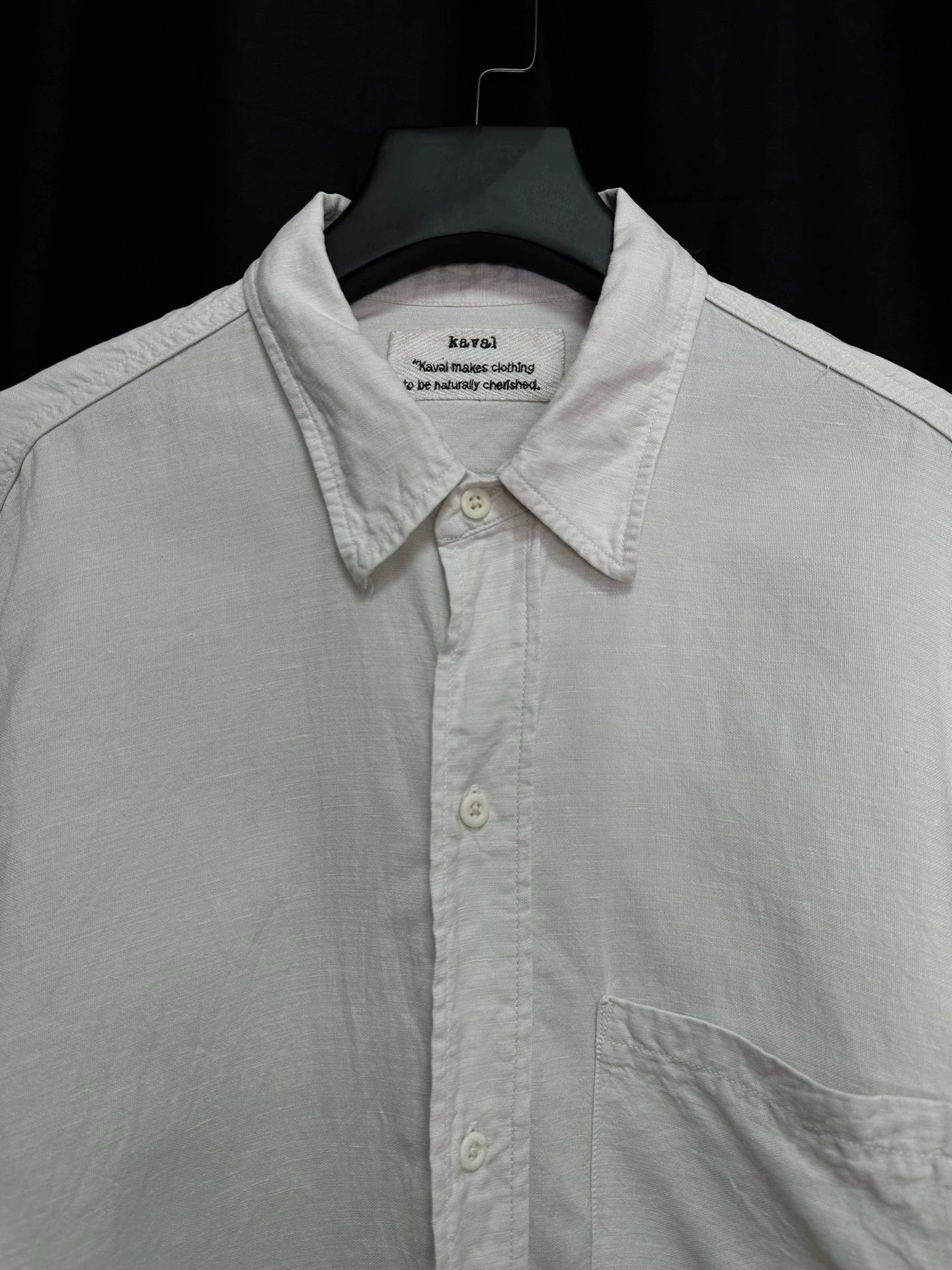 Other Kaval Vintage Linen-Cotton Old Money Cream Shirt Size US M / EU 48-50 / 2 - 3 Thumbnail
