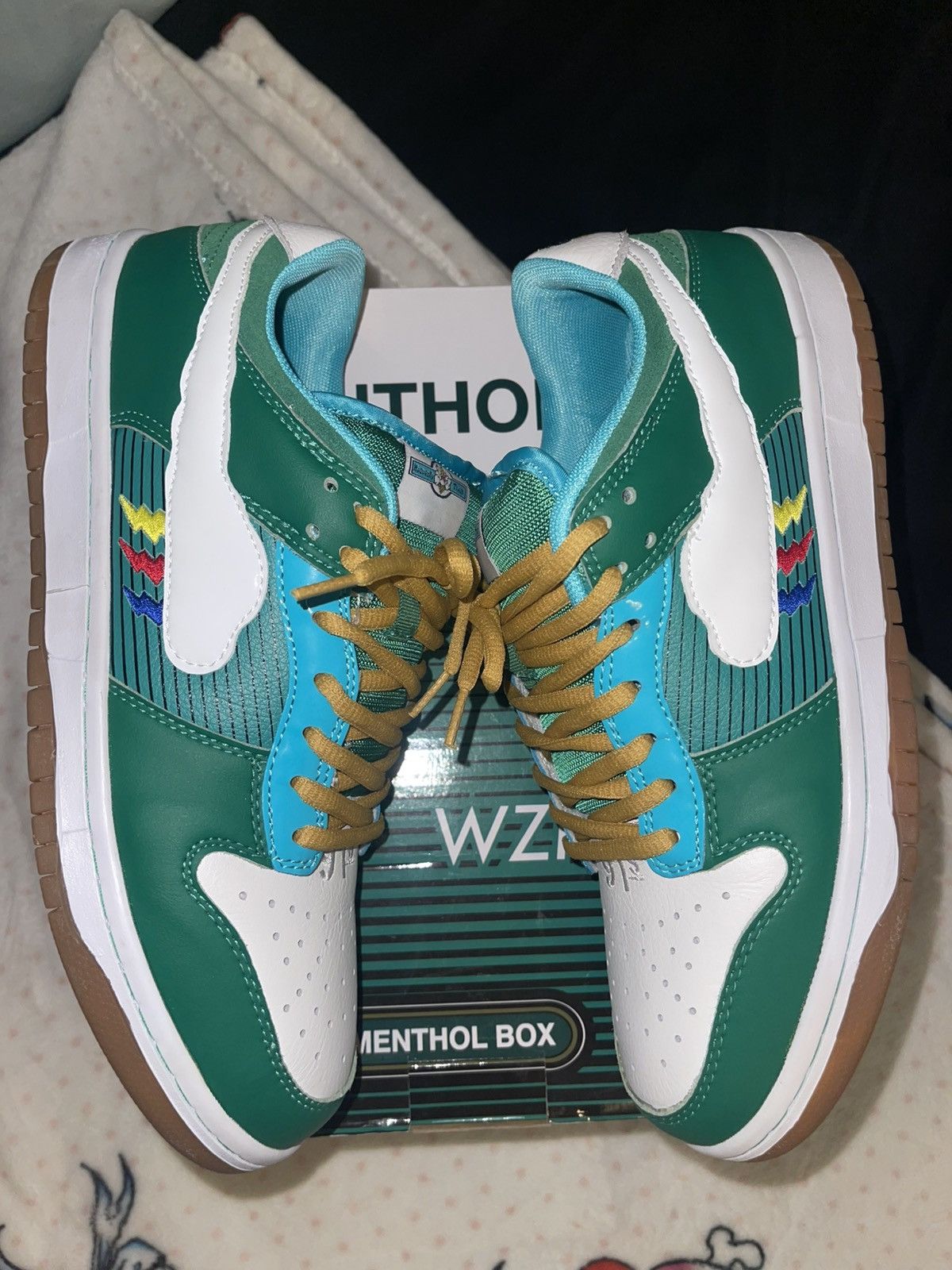 Other TheColorAlbum Menthol 91 Dunk Low 11.5 Size US 11.5 / EU 44-45 - 10 Thumbnail