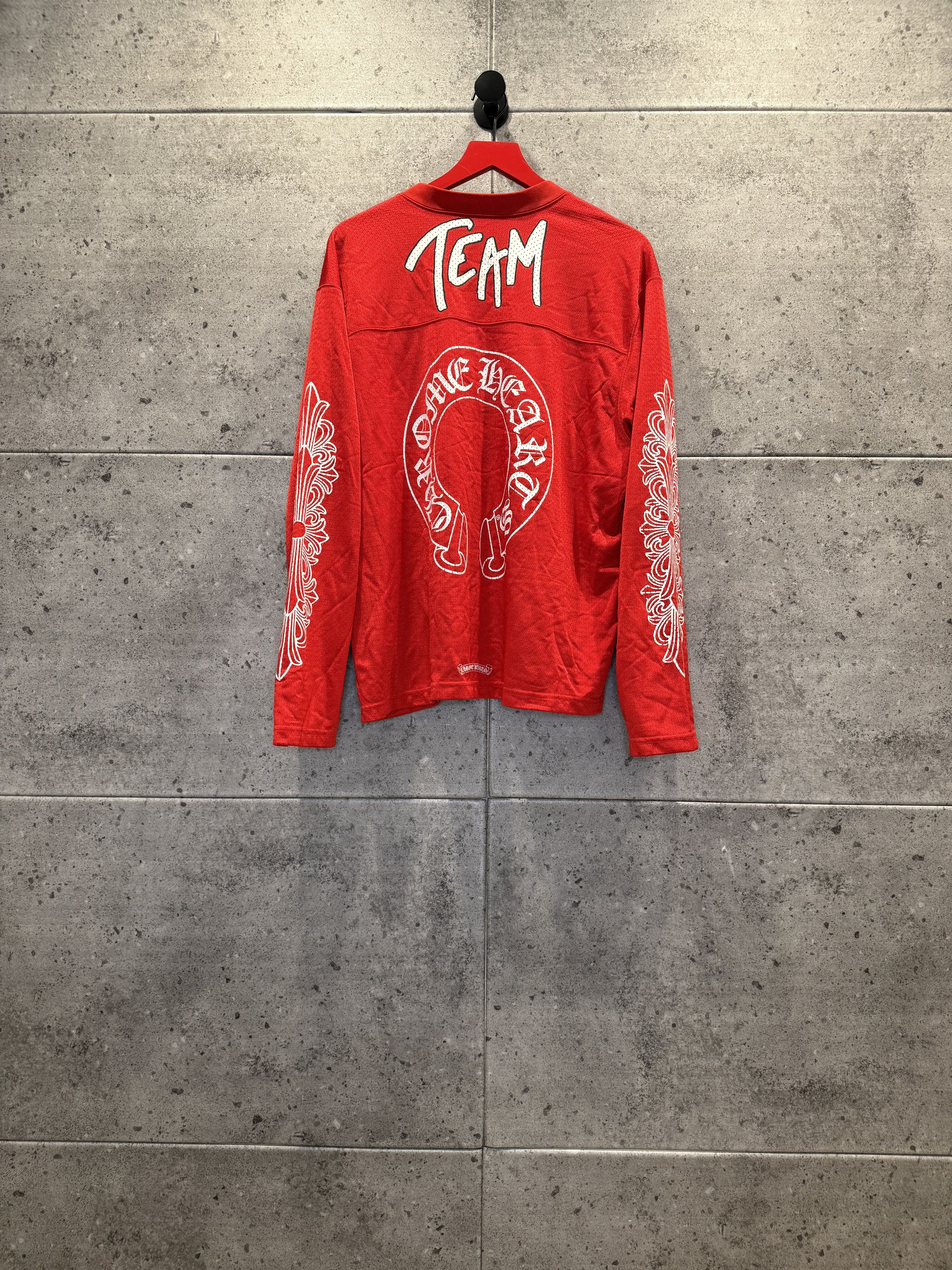 Chrome Hearts Chrome hearts matty boy form team longsleeve mesh jersey ...