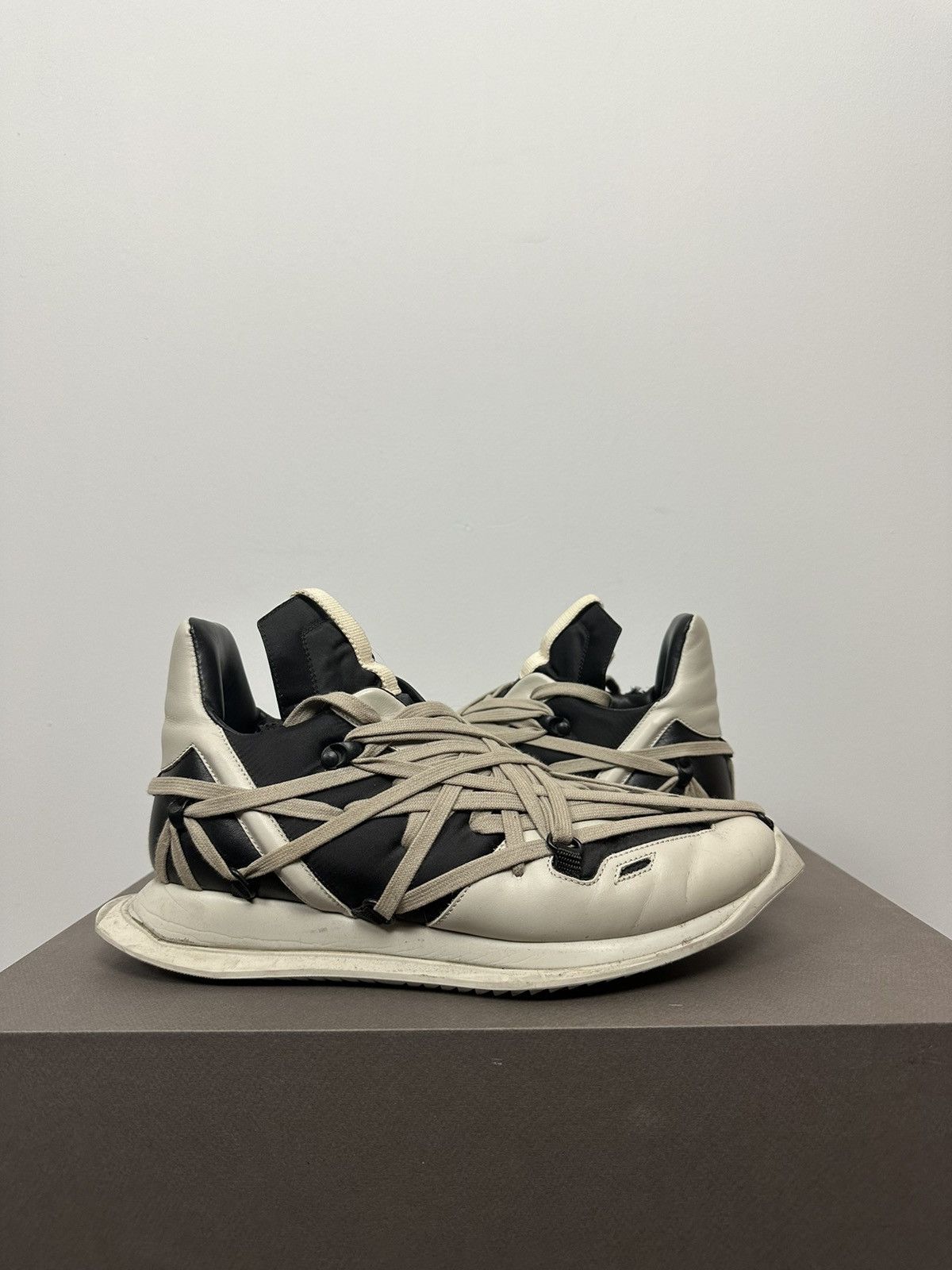 Rick Owens SS20 ‘TECUATL’ Megalace Runners Size US 9.5 / EU 42-43 - 6 Thumbnail