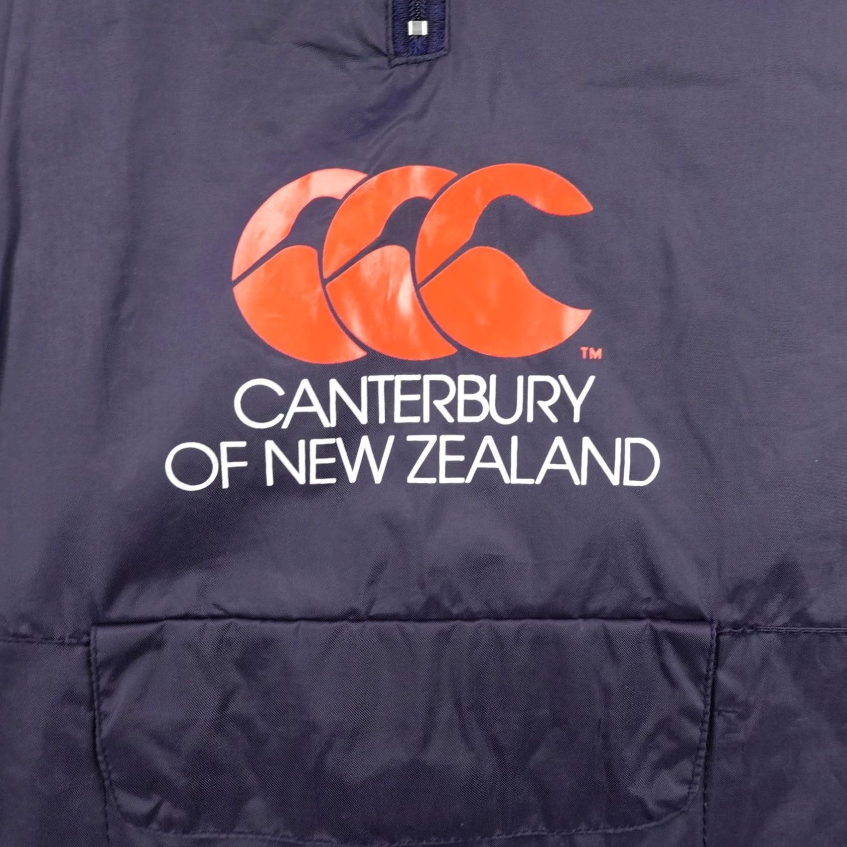 Vintage VINTAGE Canterbury Of New Zealand Rugby Jacket Anorak Windbreaker Blue Medium Mens Size US M / EU 48-50 / 2 - 3 Thumbnail