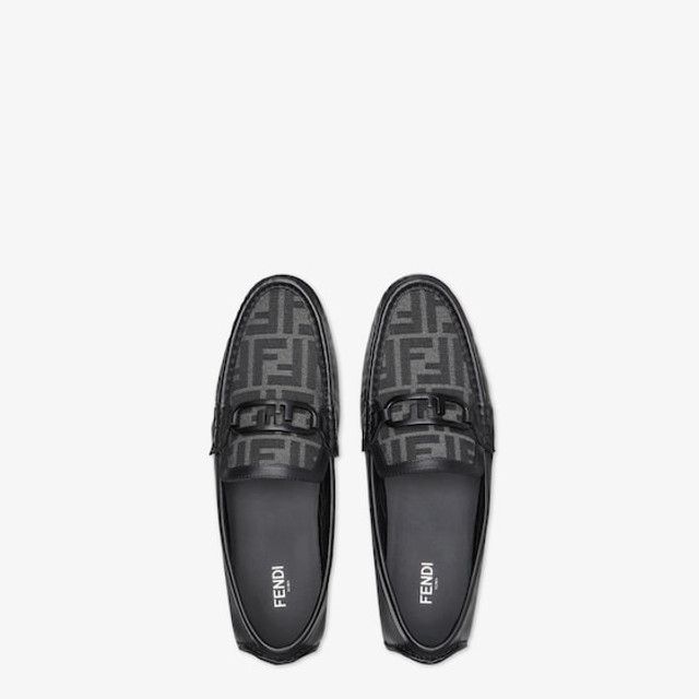 Fendi o1s1wg110225 Loafer in Black Size US 13 / EU 46 - 3 Thumbnail