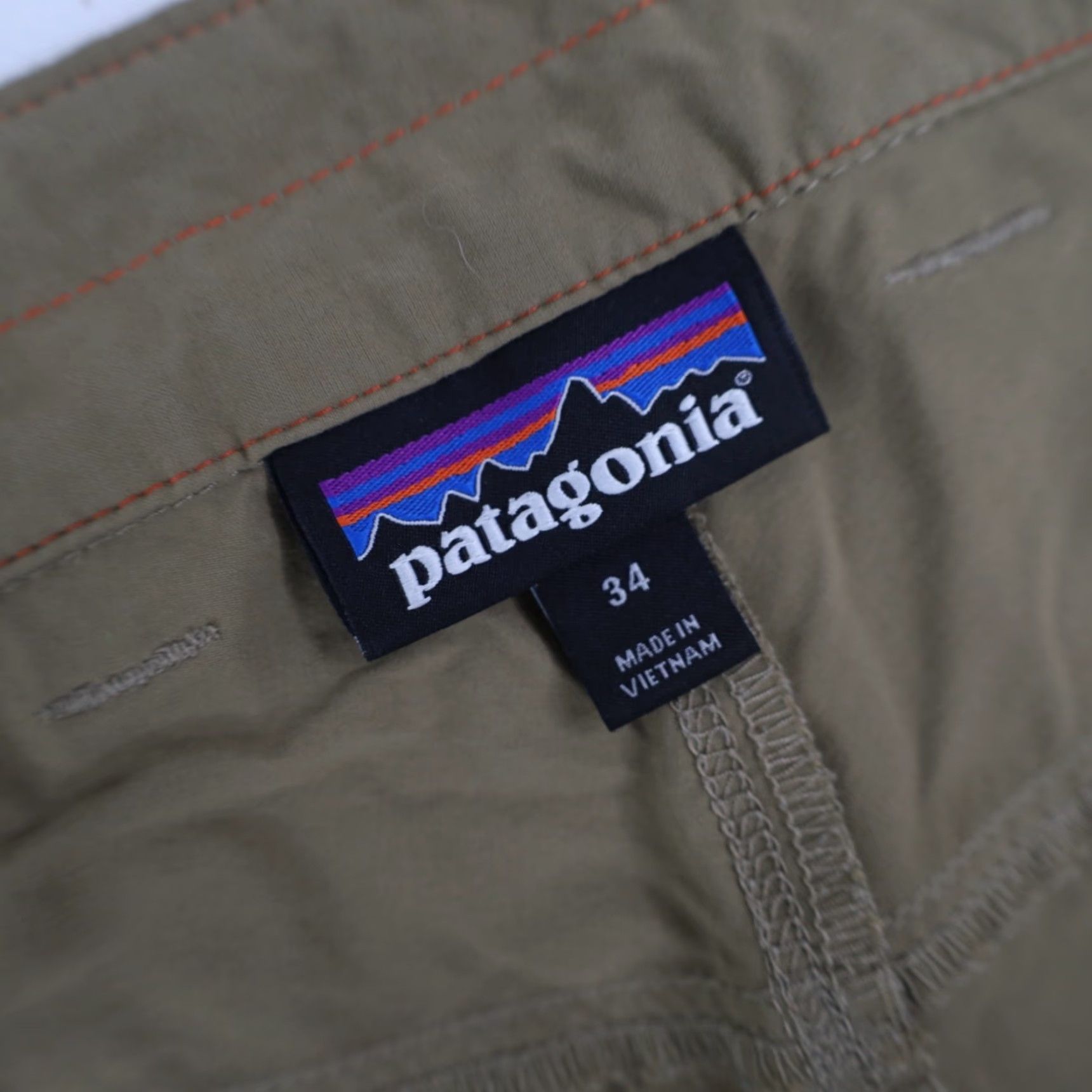 Patagonia Patagonia Casual Adventure Shorts Men 34 Tan Casual Regular 34 Mens Size US 34 / EU 50 - 5 Thumbnail