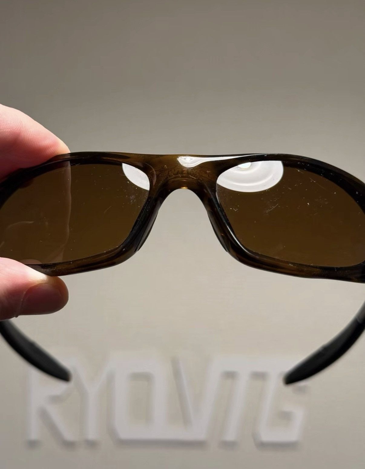 Oakley OAKLEY NEW TWENTY XX Tortoise Brown Sports Sunglasses K24 Size ONE SIZE - 3 Thumbnail