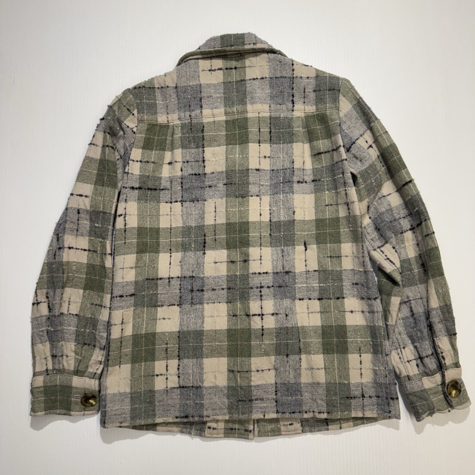 Pendleton VTG 90s PENDLETON 100% Wool Plaid Lightweight Shirt Blazer Size XS / US 0-2 / IT 36-38 - 3 Thumbnail
