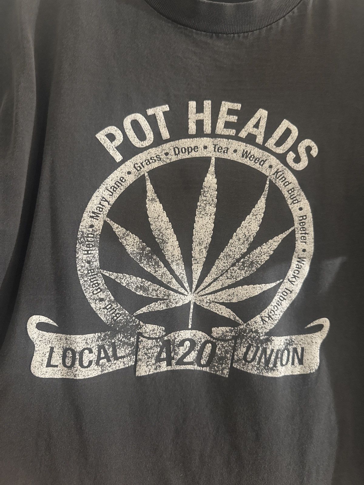 Vintage Vintage boxy Pot head 420 tee Size US M / EU 48-50 / 2 - 3 Thumbnail