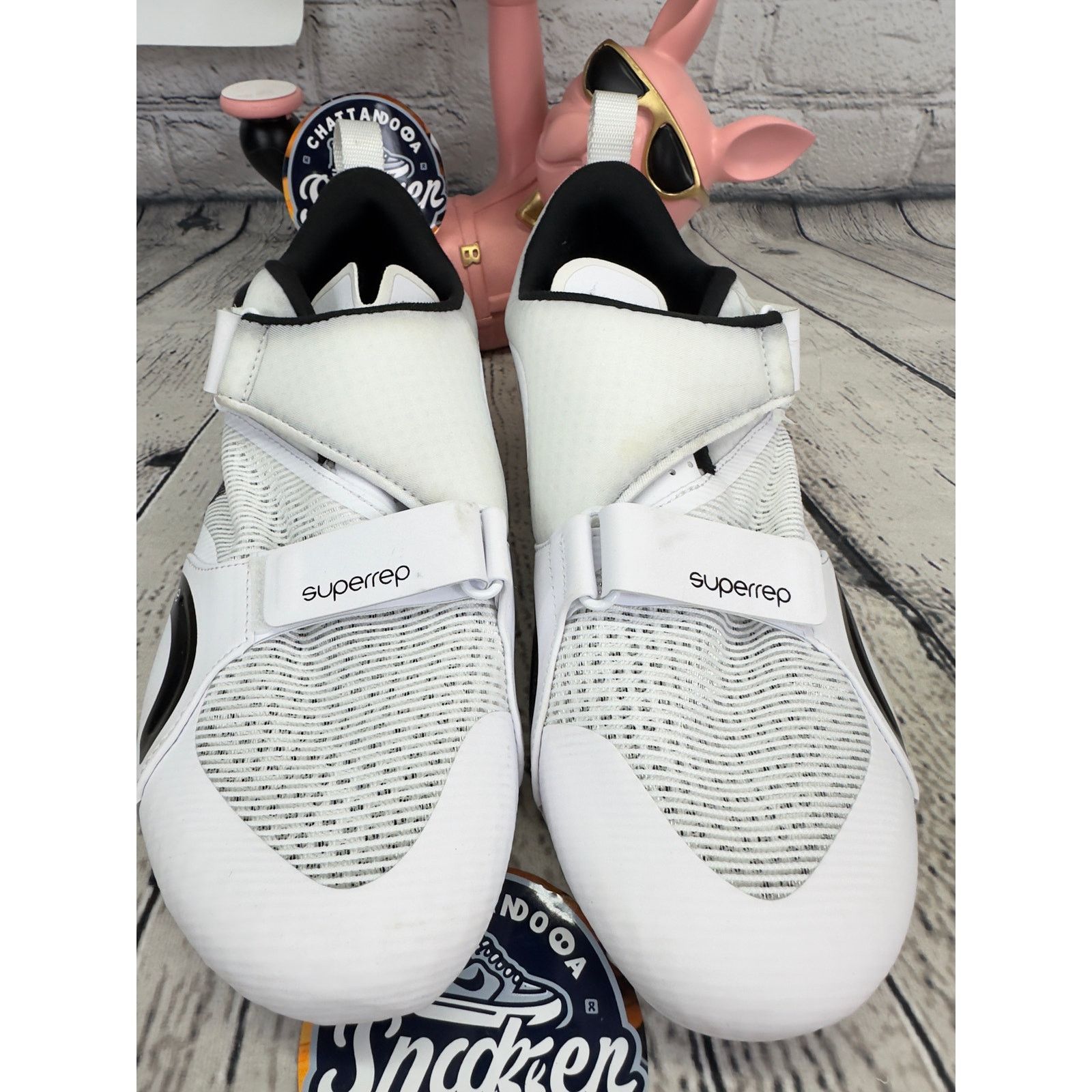 Nike Nike SuperRep Cycle Shoes Mens 8.5 White Indoor Gym Cycling Size US 8.5 / EU 41-42 - 2 Thumbnail