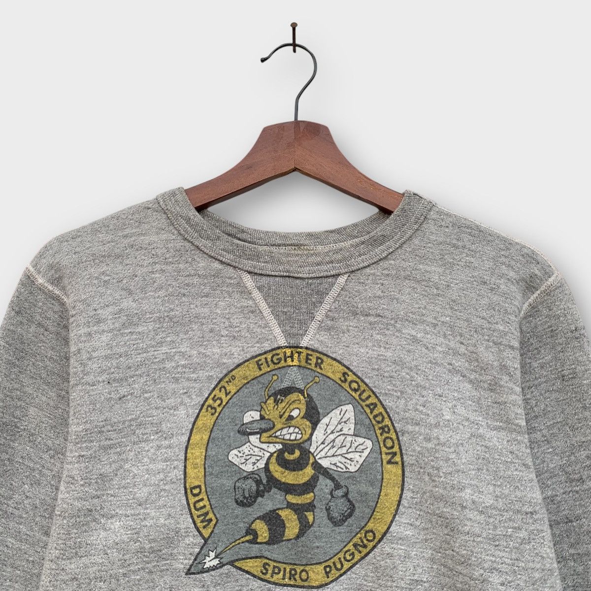 Buzz Rickson's × Toyo Enterprises Vintage Buzz Ricksons Fighter Squadron Sweatshirt Size S / US 4 / IT 40 - 3 Thumbnail