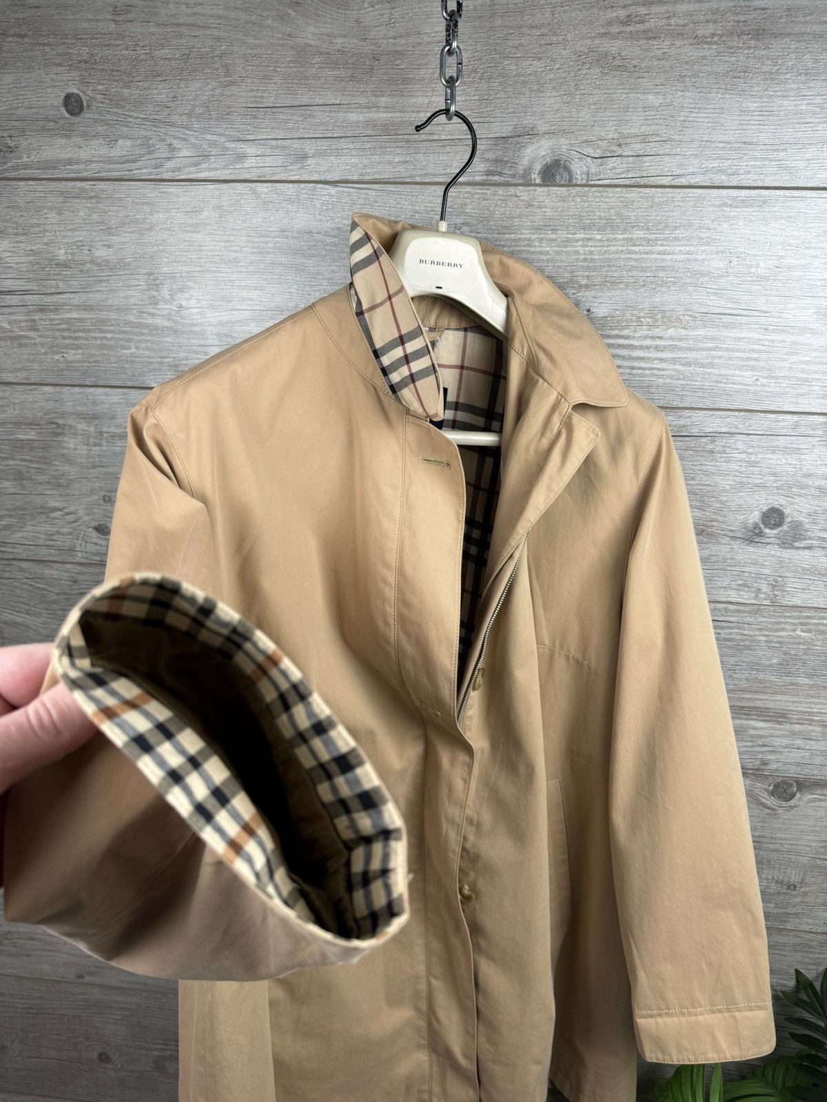 Burberry Vintage Trench Burberry 90s Size L Size US L / EU 52-54 / 3 - 2 Thumbnail