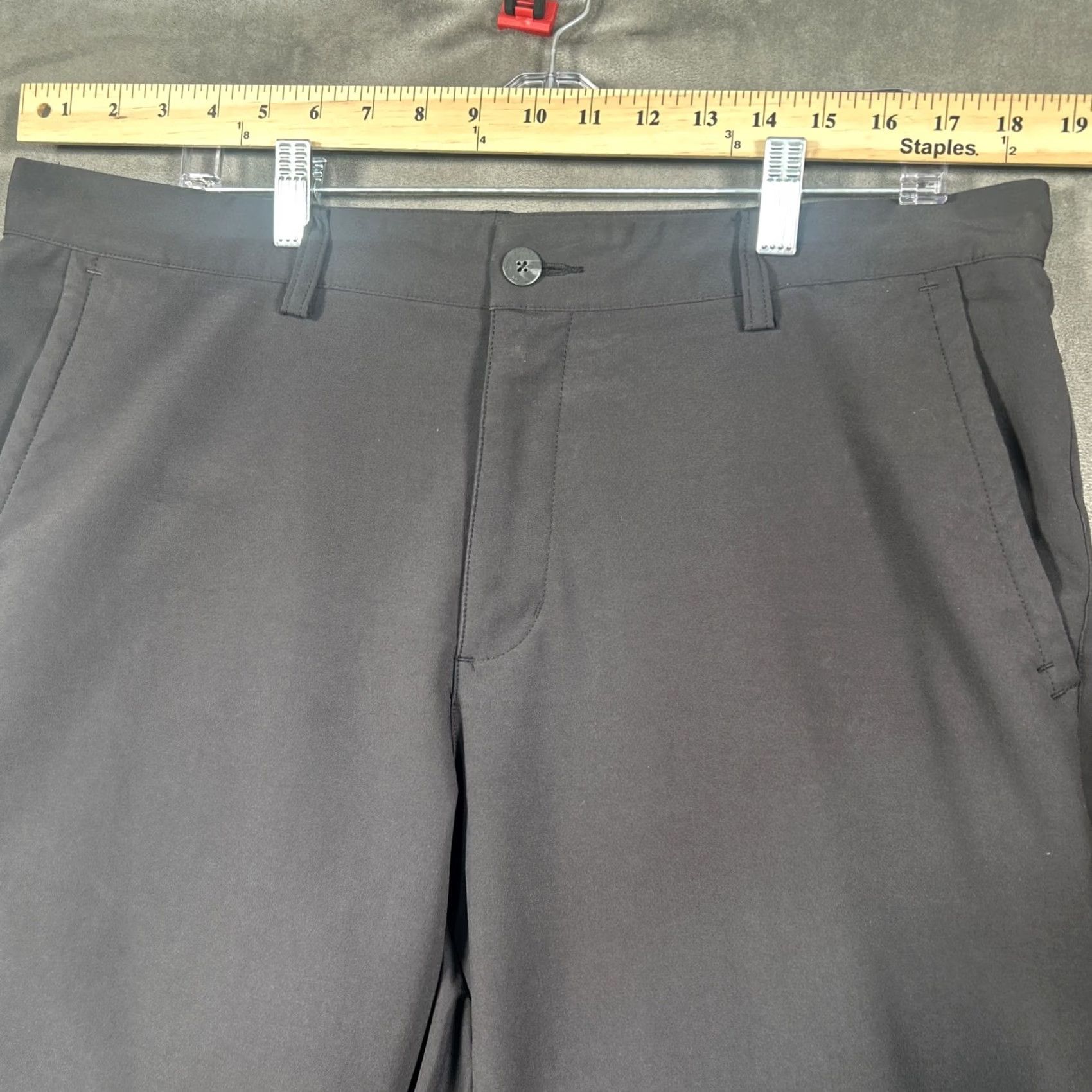 Adidas Adidas Golf Chino Pants Mens 36 (Fits 37) x 32 Black ClimaLite Straight Leg Size US 36 / EU 52 - 3 Thumbnail