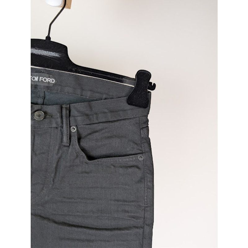 Tom Ford o1rshd1 Slim-Fit Denim Jeans in Black Size US 31 - 5 Thumbnail