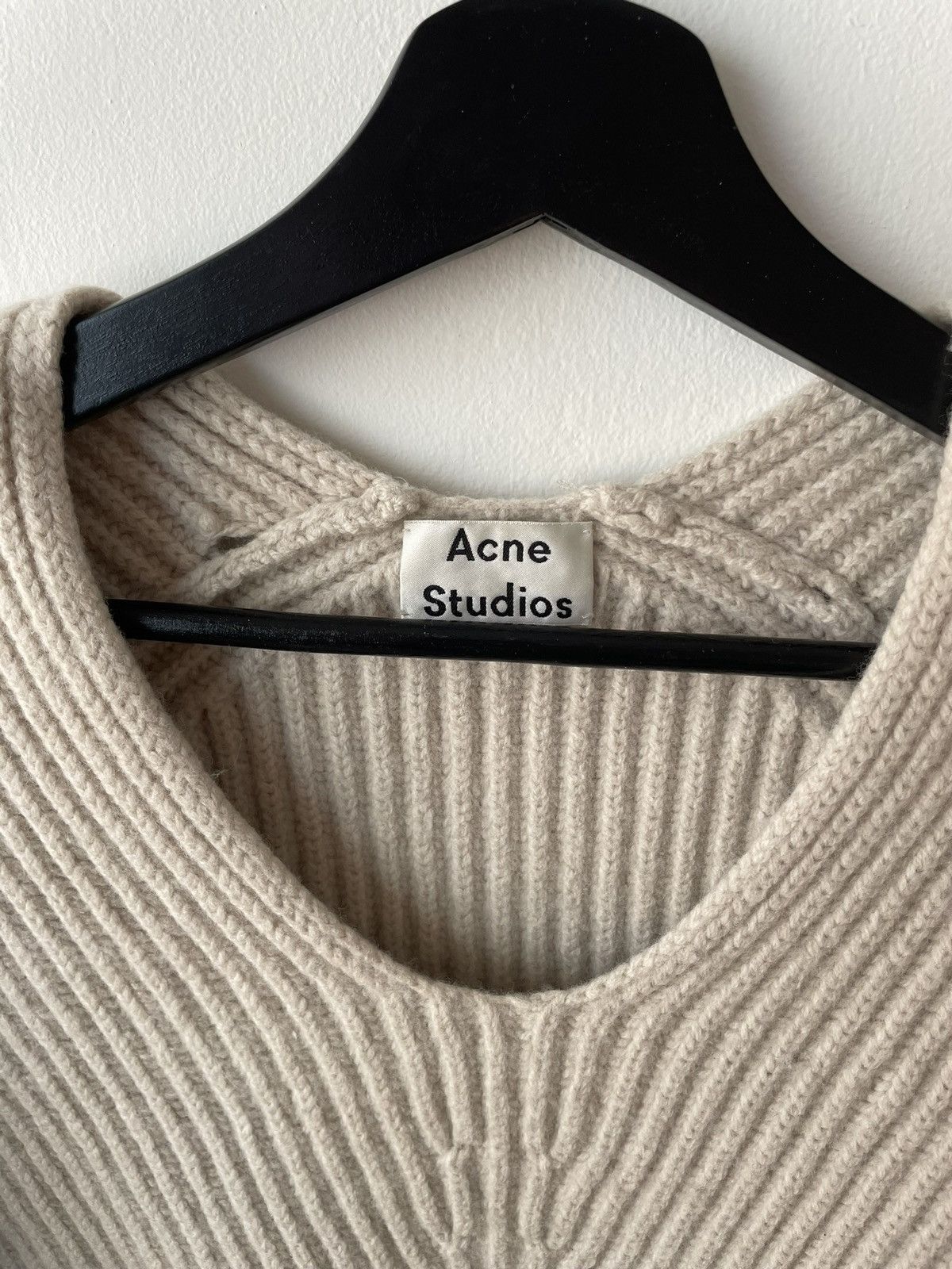 Acne Studios × Designer *Grail* Acne Studios 100% wool sweater knit Size S / US 4 / IT 40 - 3 Thumbnail