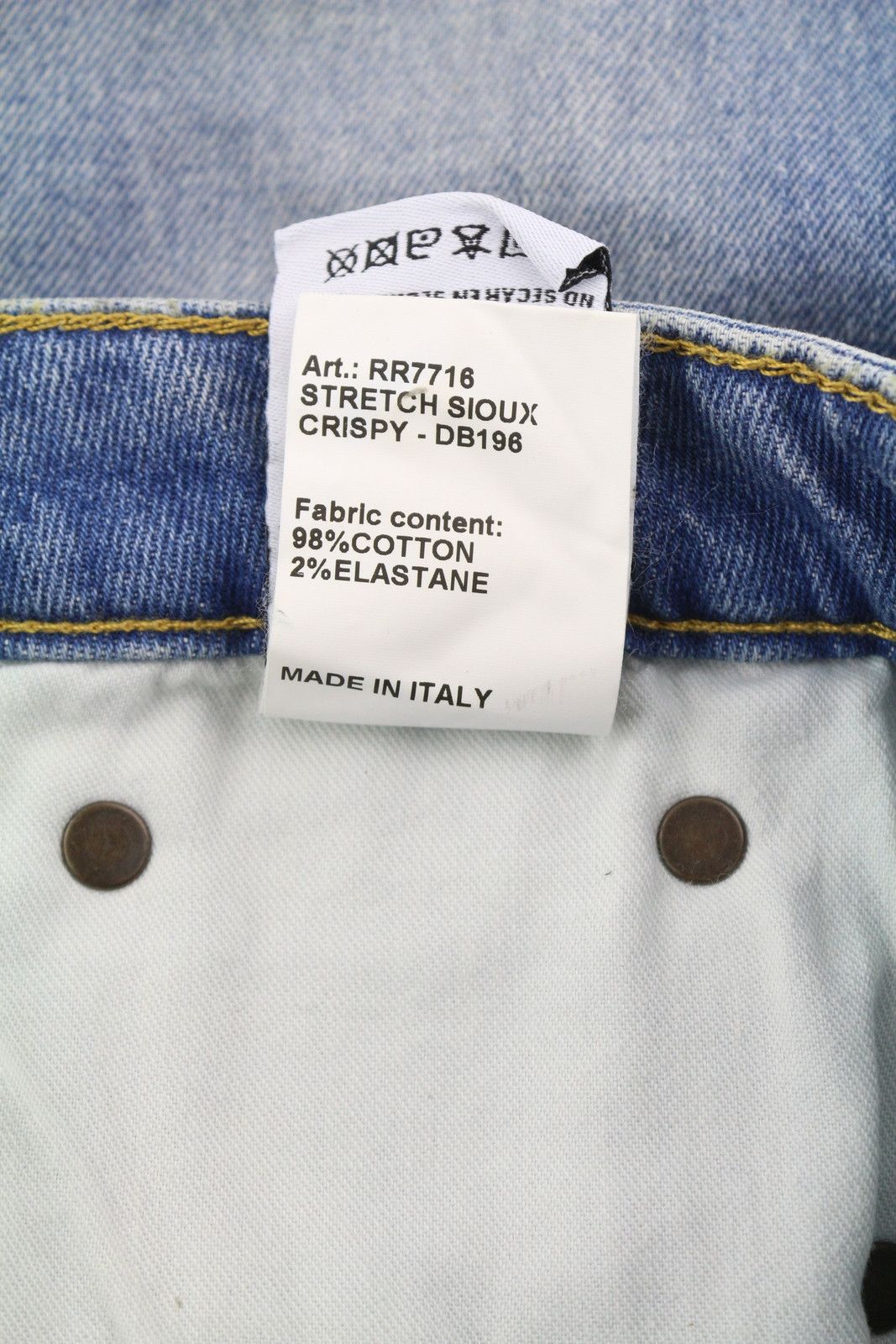 R13 KICK 27 Jasper Stretch Washed Ankle Length Jeans 84420 Size 27" / US 4 / IT 40 - 11 Thumbnail