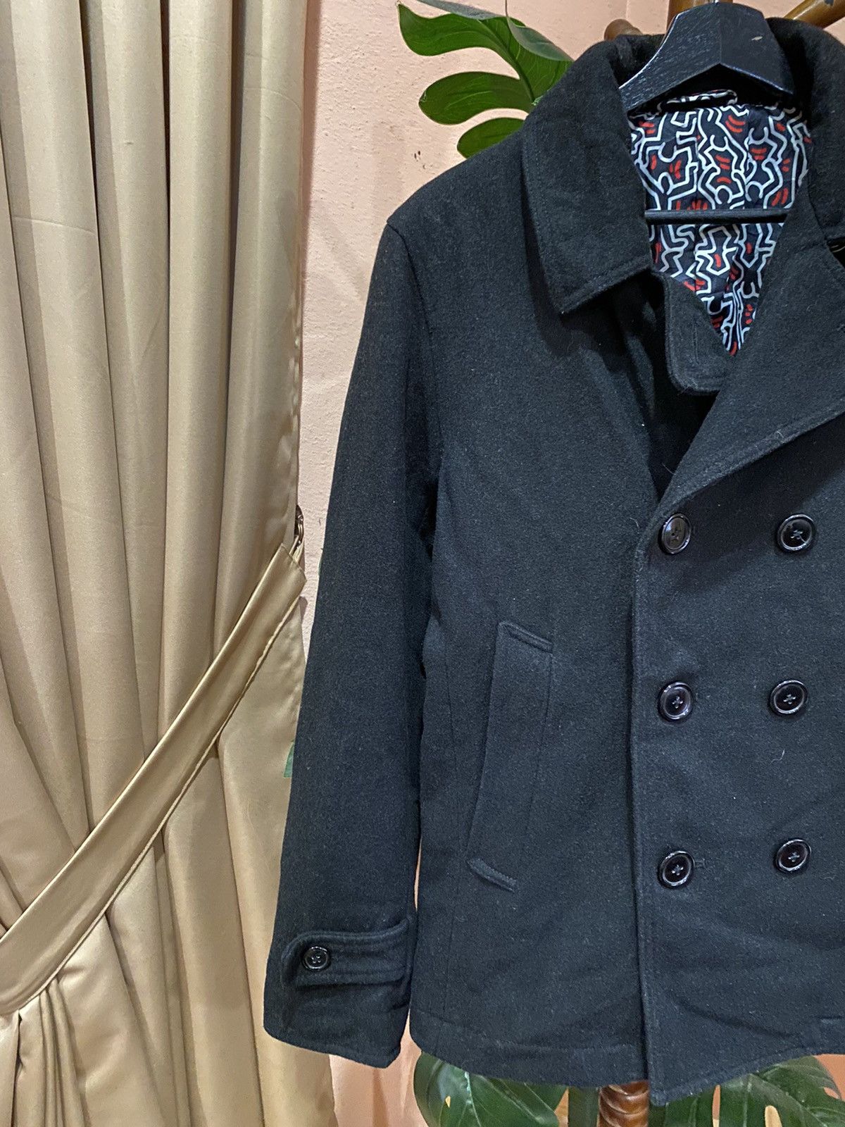 Keith Haring Browny x Keith Haring Crossover Double-Breasted Peacoat Size US S / EU 44-46 / 1 - 11 Thumbnail