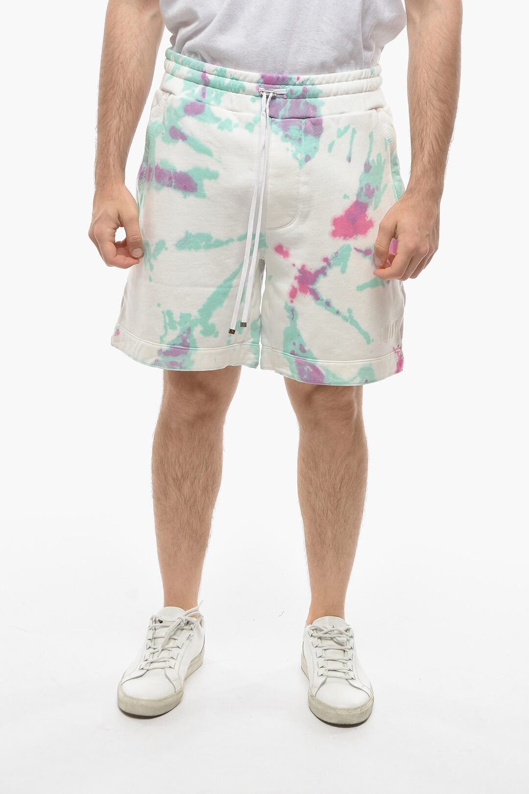 Amiri Jersey Shorts CORE with Tie-Dye Pattern Size US 28 / EU 44 - 1 Thumbnail
