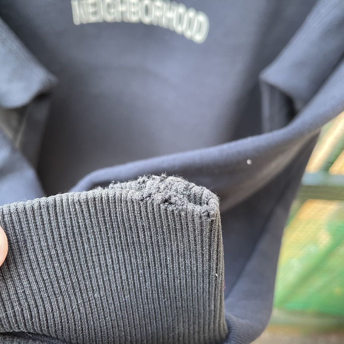 Neighborhood 🔥Vintage 90s Neighborhood OG Logo Boxy Distress Sweatshirts Size US L / EU 52-54 / 3 - 10 Thumbnail