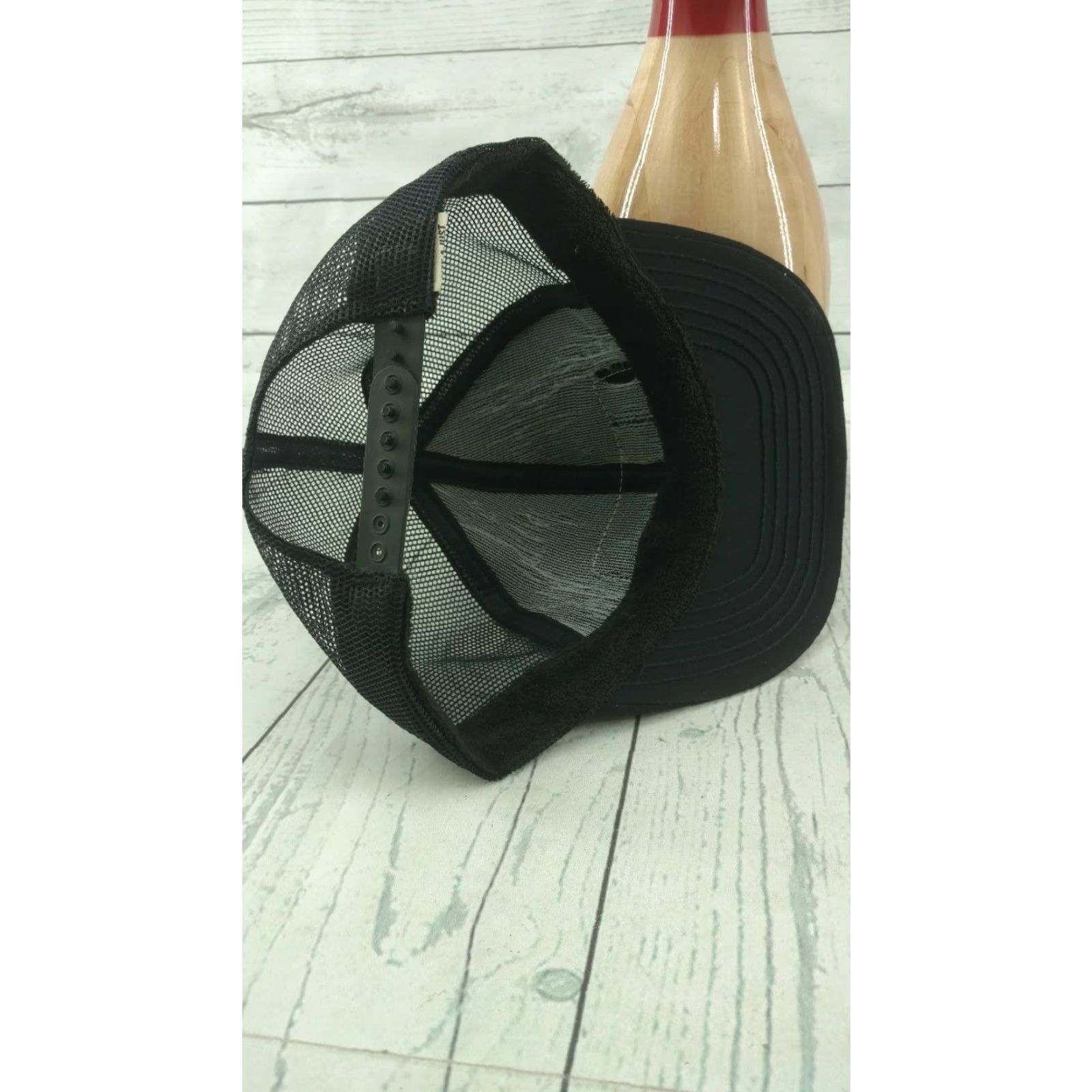 Vintage VINTAGE Parts Plus Autostore Hat Cap Snapback USA Adjustable Black Missing Foam Backing Cap Mens Size ONE SIZE - 5 Thumbnail