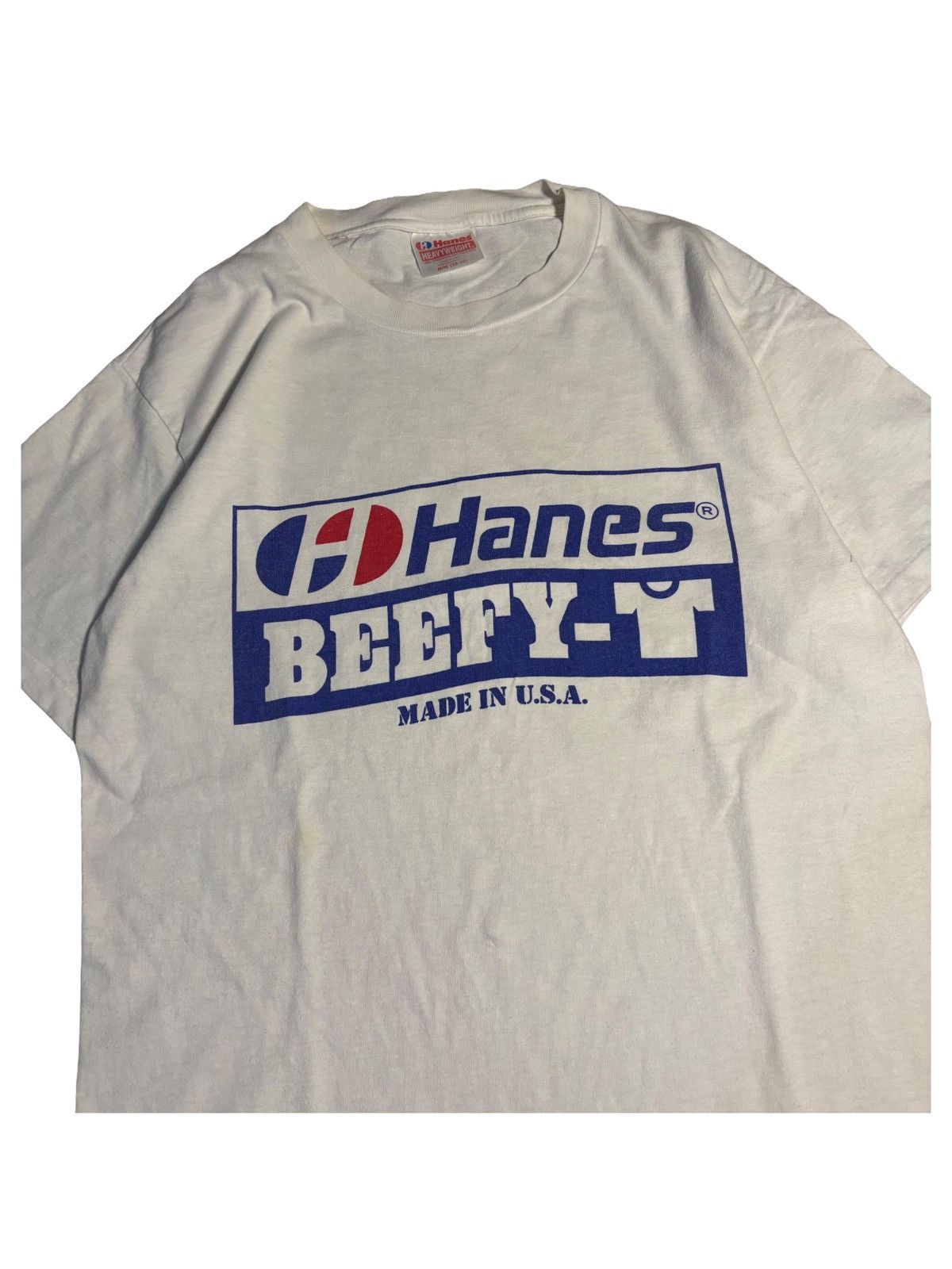 Vintage RARE! Vintage 90’s Art Hanes Beefy Made In USA Size US M / EU 48-50 / 2 - 2 Thumbnail