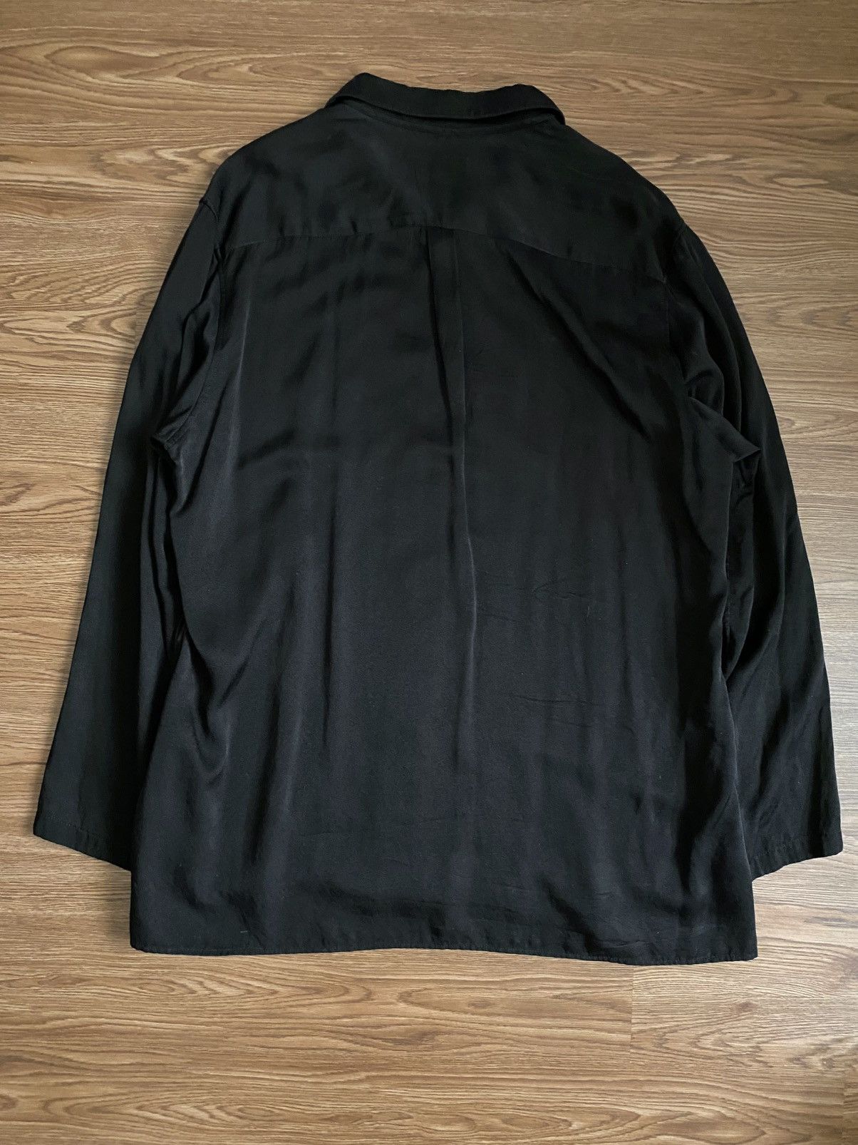 Yohji Yamamoto Yohji Yamamoto Pour Homme Red Cross Silk Shirt SS17 Look17 Size US M / EU 48-50 / 2 - 5 Thumbnail