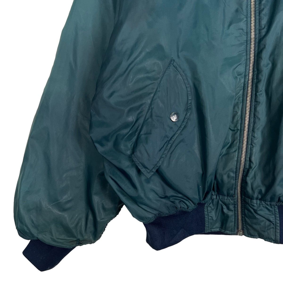 Japanese Brand 🔥 VINTAGE ICHIRO BLUEWAX BOMBER JACKET Size US M / EU 48-50 / 2 - 4 Thumbnail