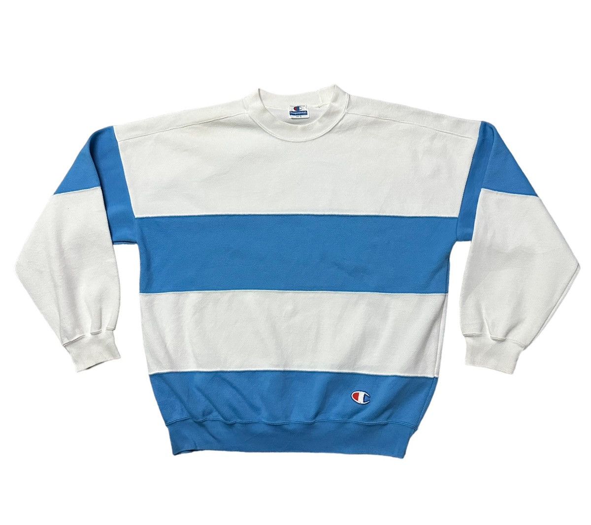 Champion Vintage Champion stripes sweatshirt Size US L / EU 52-54 / 3 - 4 Thumbnail