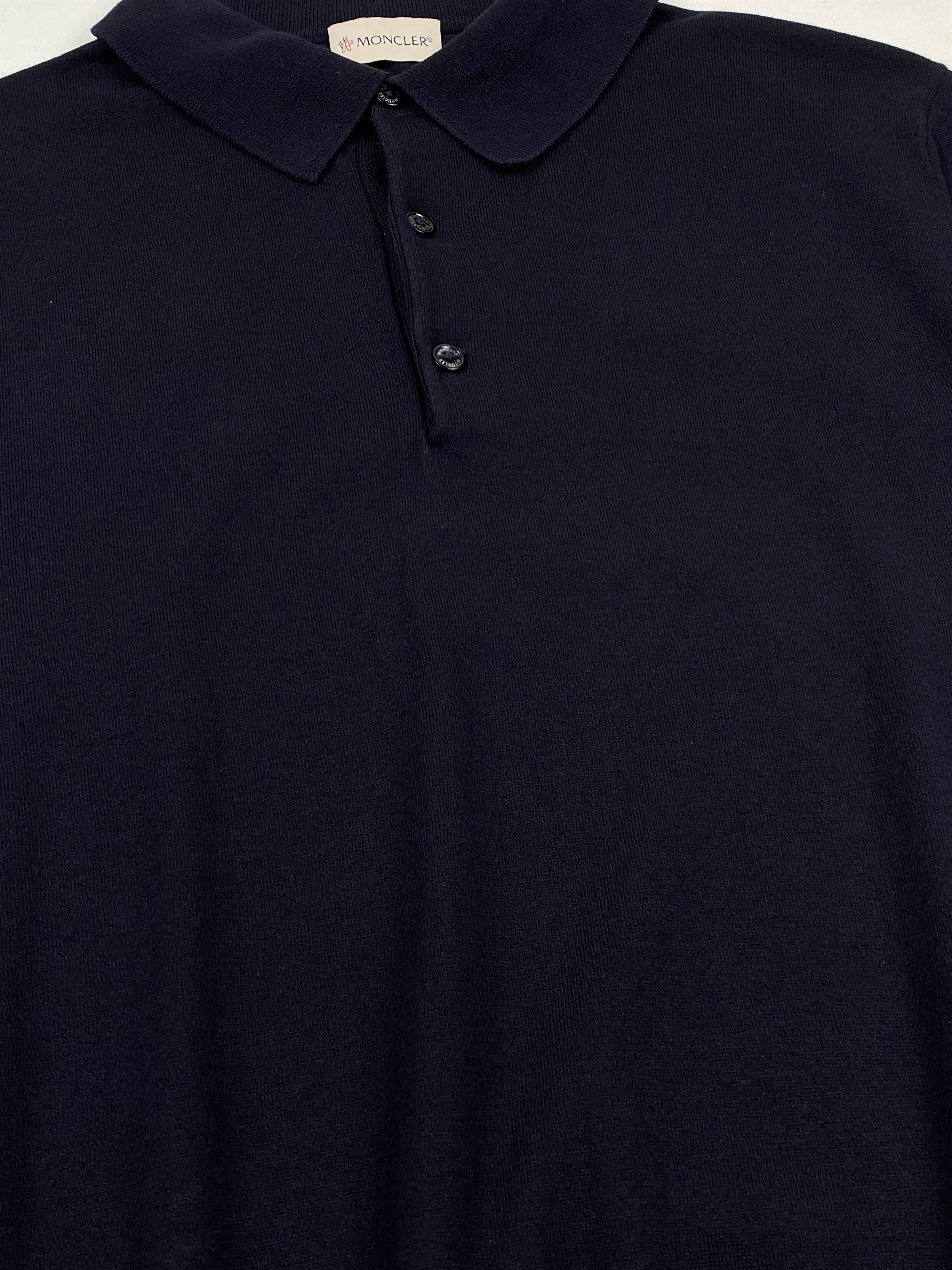 Moncler S/S 2021 Maglia Tricot Polo Shirt Size L / US 10 / IT 46 - 8 Thumbnail