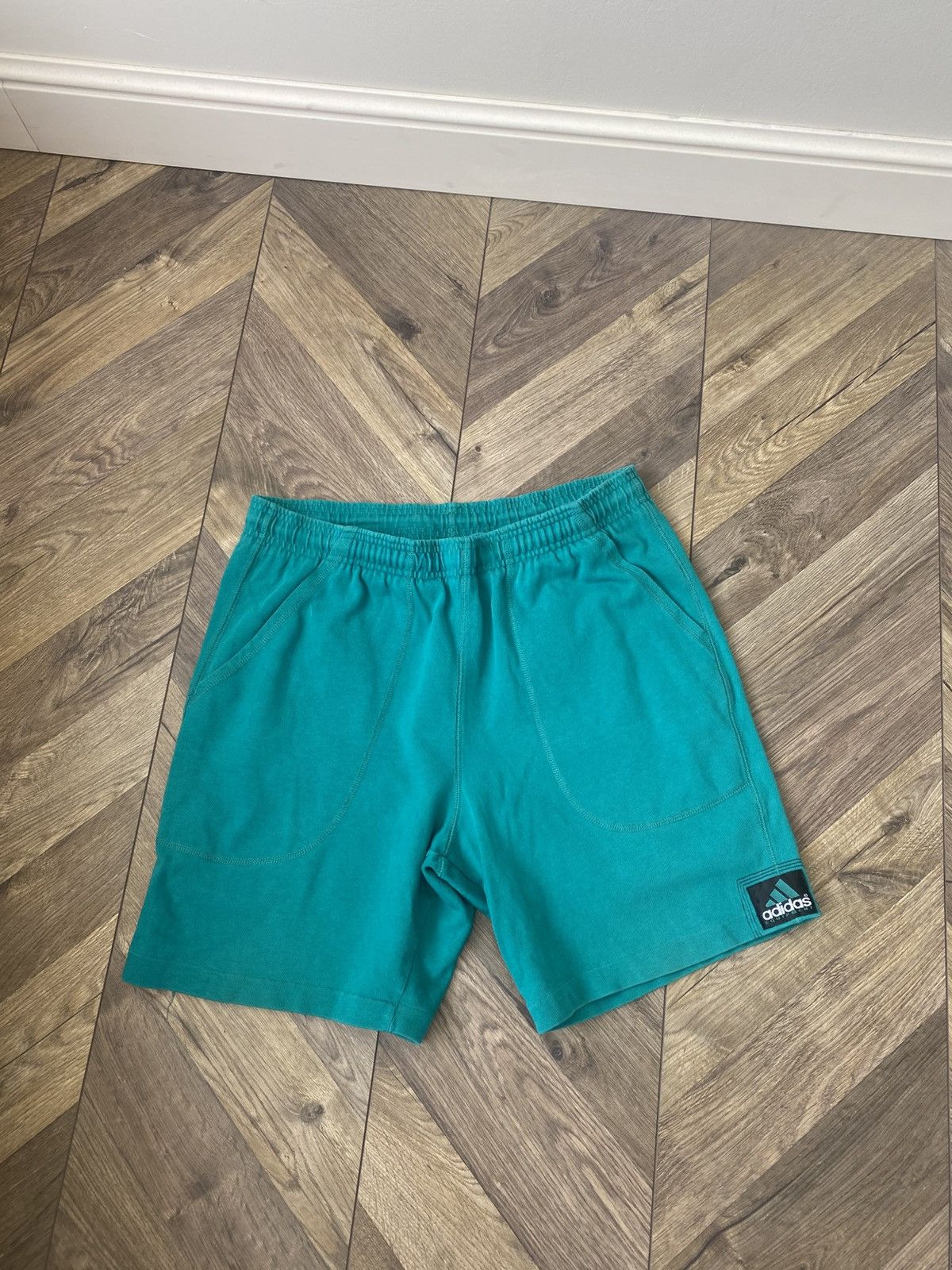 Adidas × Vintage Adidas Eqt Vintage Equipment Shorts 90s Retro Size US 31 - 4 Thumbnail