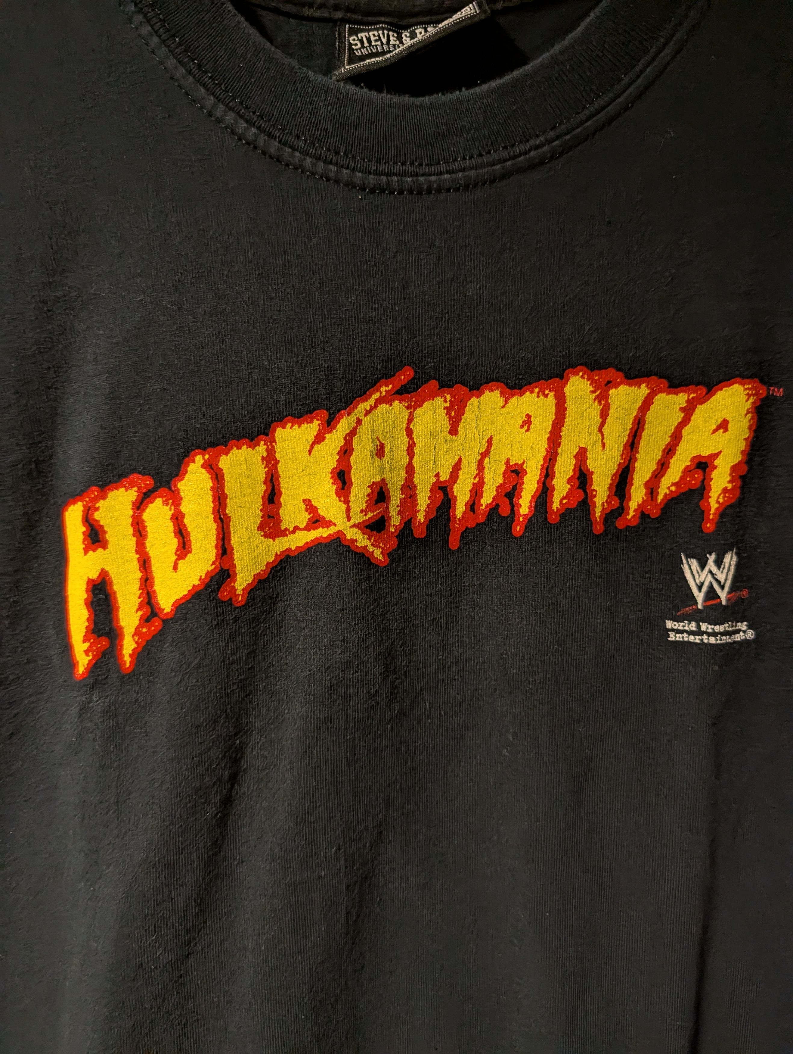 WWE Hulkamania WWE Hulk Hogan Steve & Barry's Wrestling T-Shirt Size US M / EU 48-50 / 2 - 2 Thumbnail