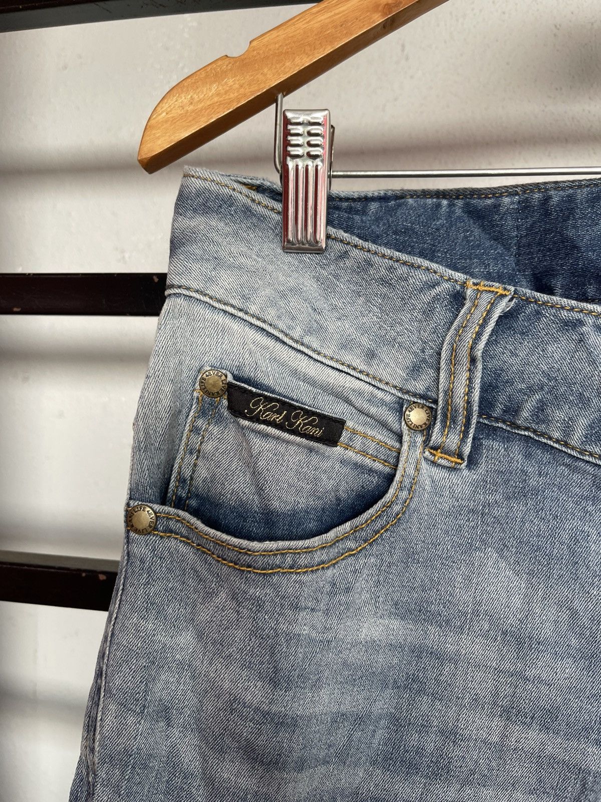Karl Kani Distressed Repaired Karl Kani Jeans Size US 32 / EU 48 - 4 Thumbnail