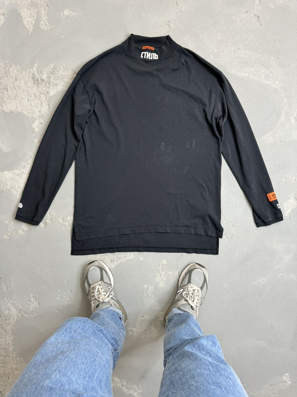 Heron Preston Heron Preston СТИЛЬ Style Long Sleeve Size US M / EU 48-50 / 2 - 1 Thumbnail