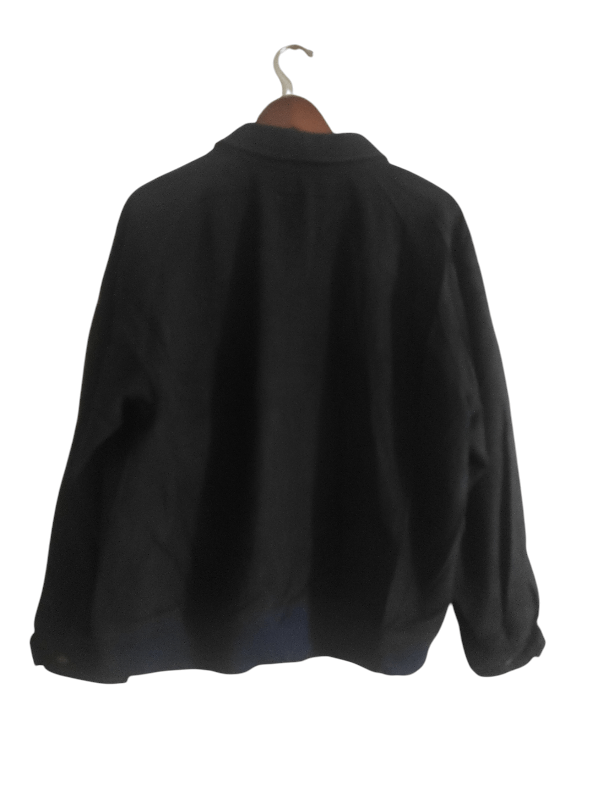 Burberry BURBERRY Bomber Jacket Winter Nova Check Mens Wool Navy Blue Size US XL / EU 56 / 4 - 3 Thumbnail