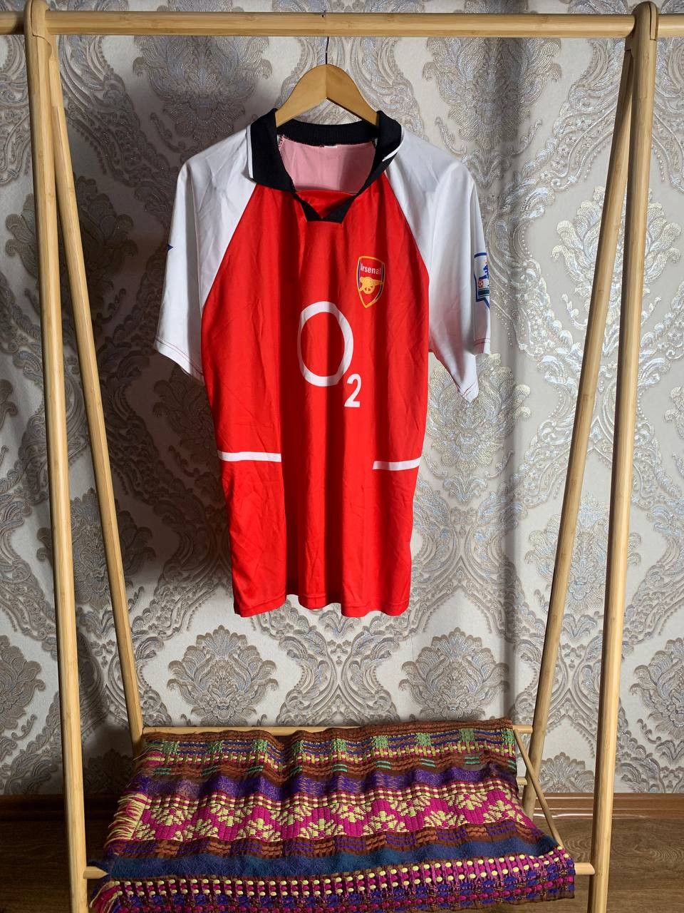 Vintage Very Rare Arsenal London England Soccer Jersey Retro 90s Size US L / EU 52-54 / 3 - 2 Thumbnail