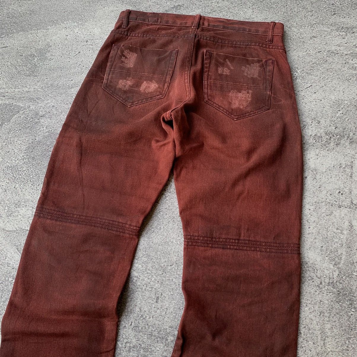 Japanese Brand Semantic Design Ombre Distressed Jeans Size US 30 / EU 46 - 9 Thumbnail