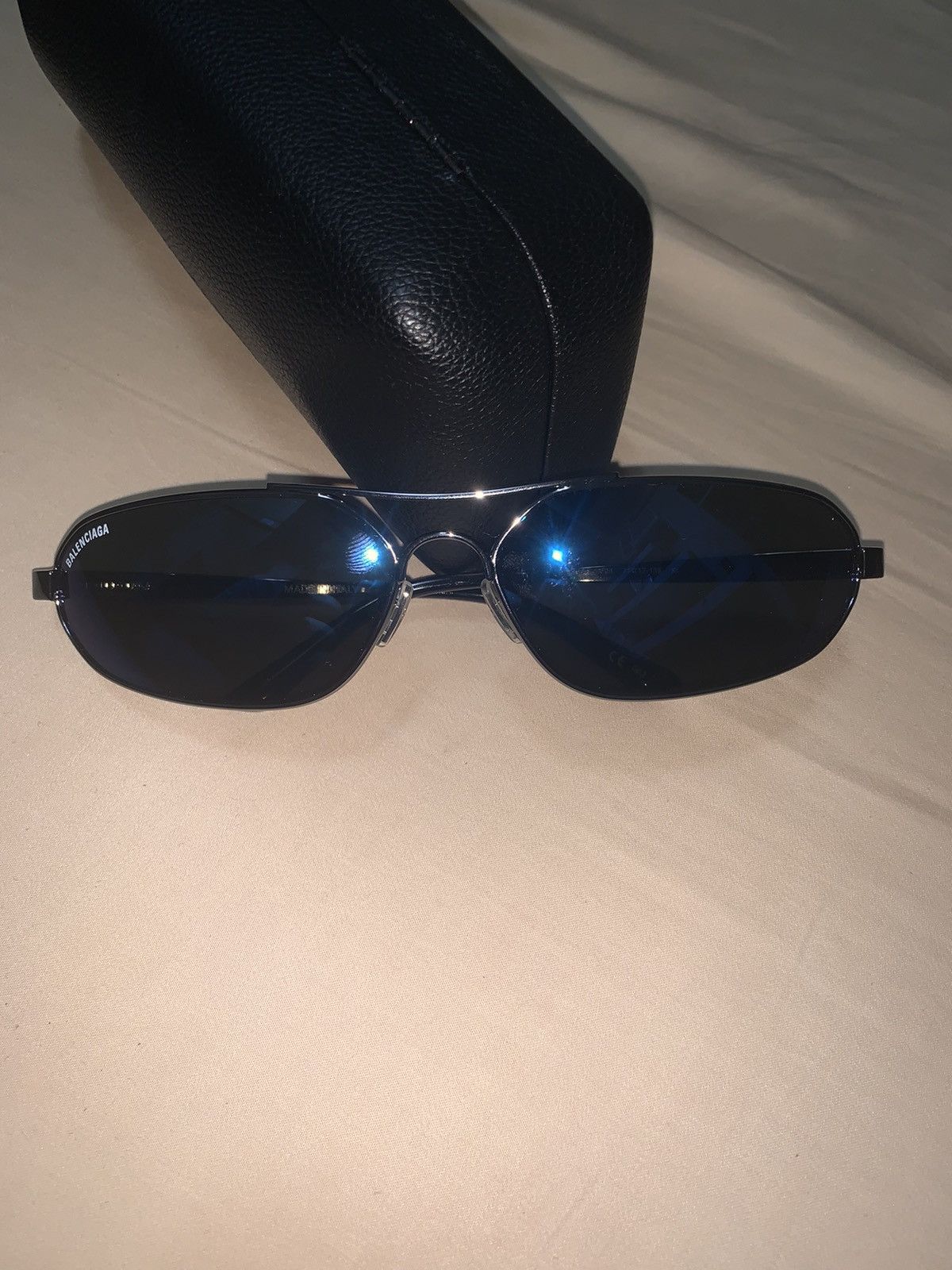Balenciaga Balenciaga fall 22 (lost tapes) ruthenium oval shape Size ONE SIZE - 3 Thumbnail