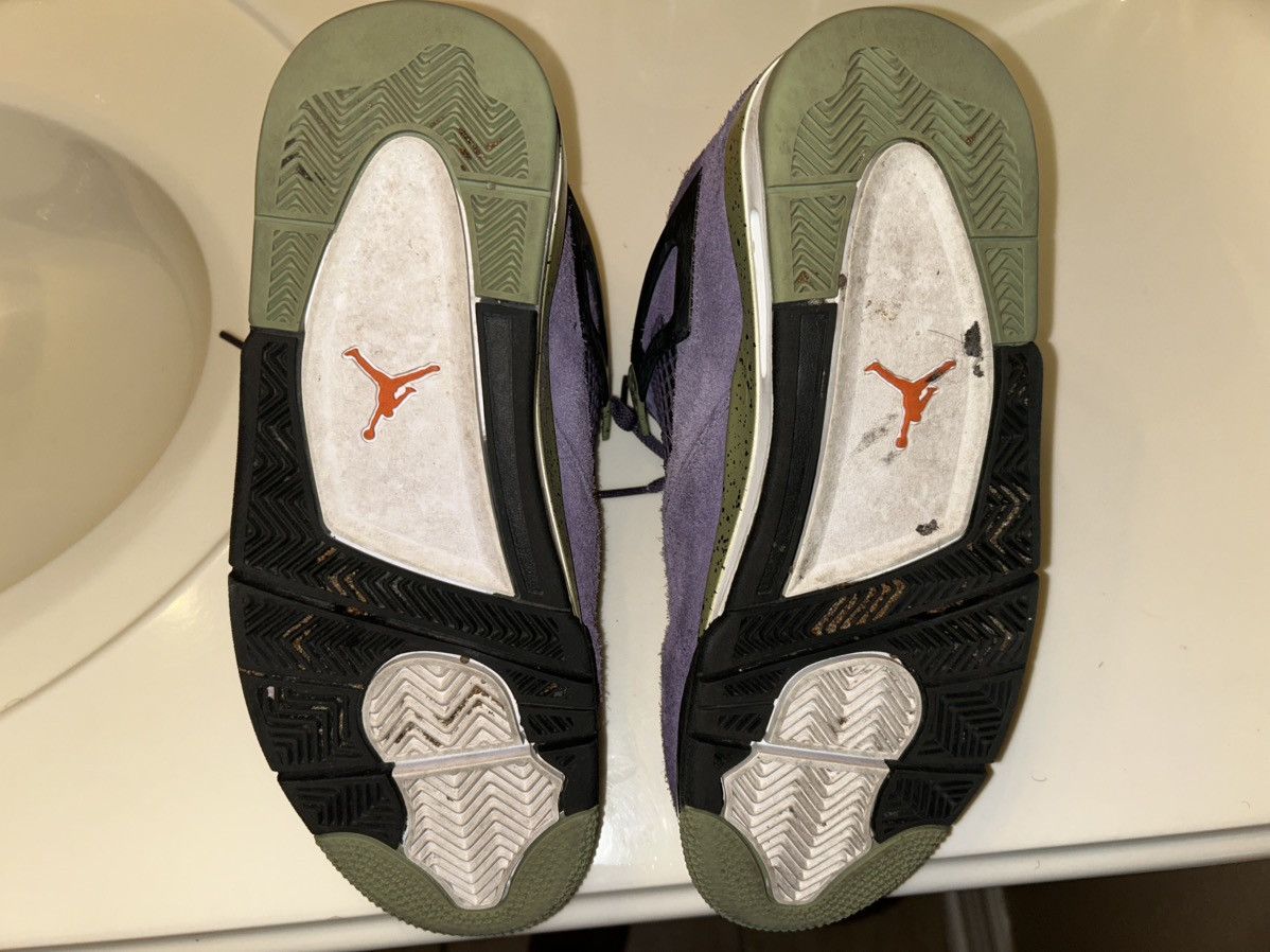 Jordan Brand Wmns Air Jordan 4 Retro ' Canyon Purple ' Size US 8 / EU 41 - 5 Thumbnail