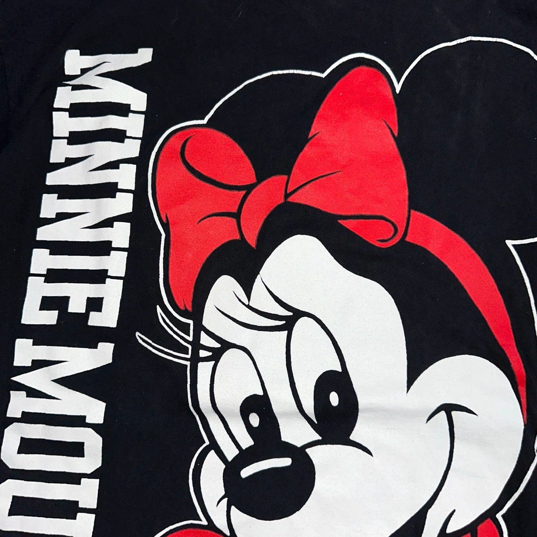Disney Disney Minnie Mouse 80s AOP VTG T Shirt Big Print Mickey 4XL Black Rap Style Shirt Men Vintage 80s Disney Minnie Mouse T-Shirt Black 4XL Rag? Size US XXL / EU 58 / 5 - 2 Thumbnail