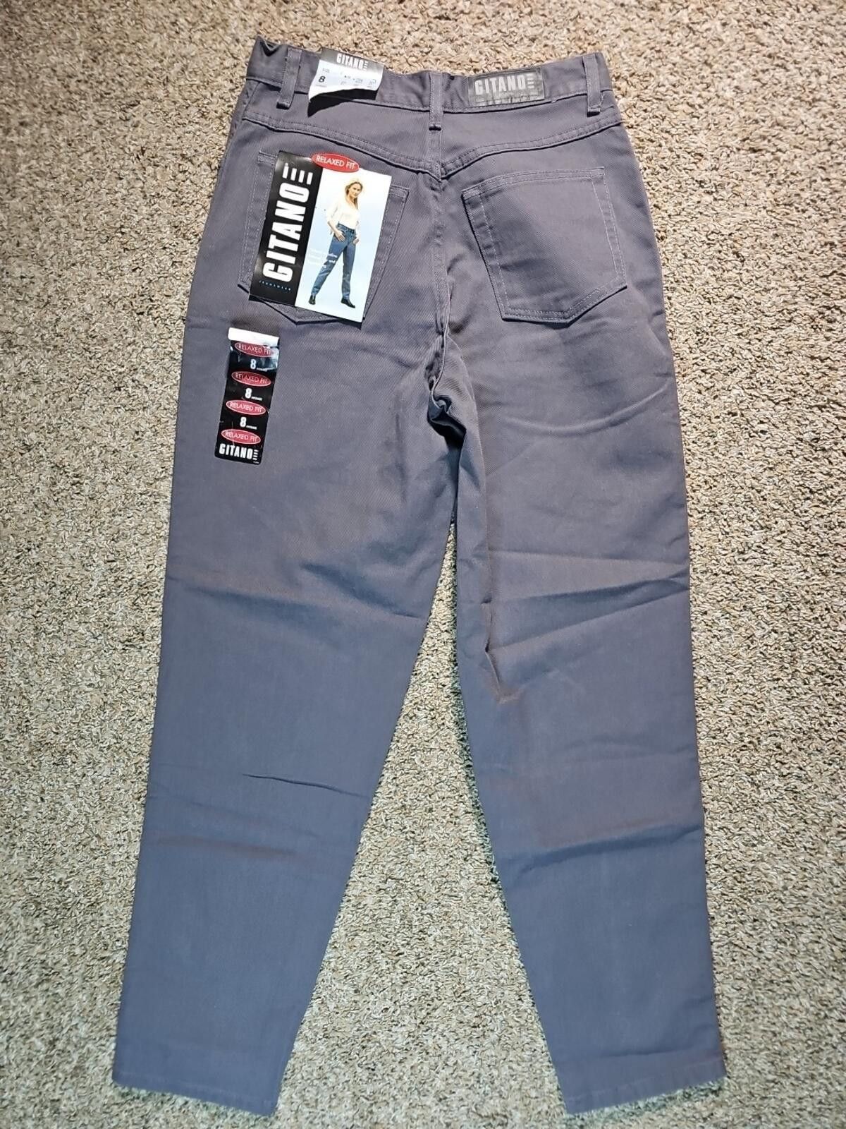 Other Gitano Relaxed Fit Sz 8 Average Jeans NWT NWD Size 30" / US 8 / IT 44 - 7 Thumbnail