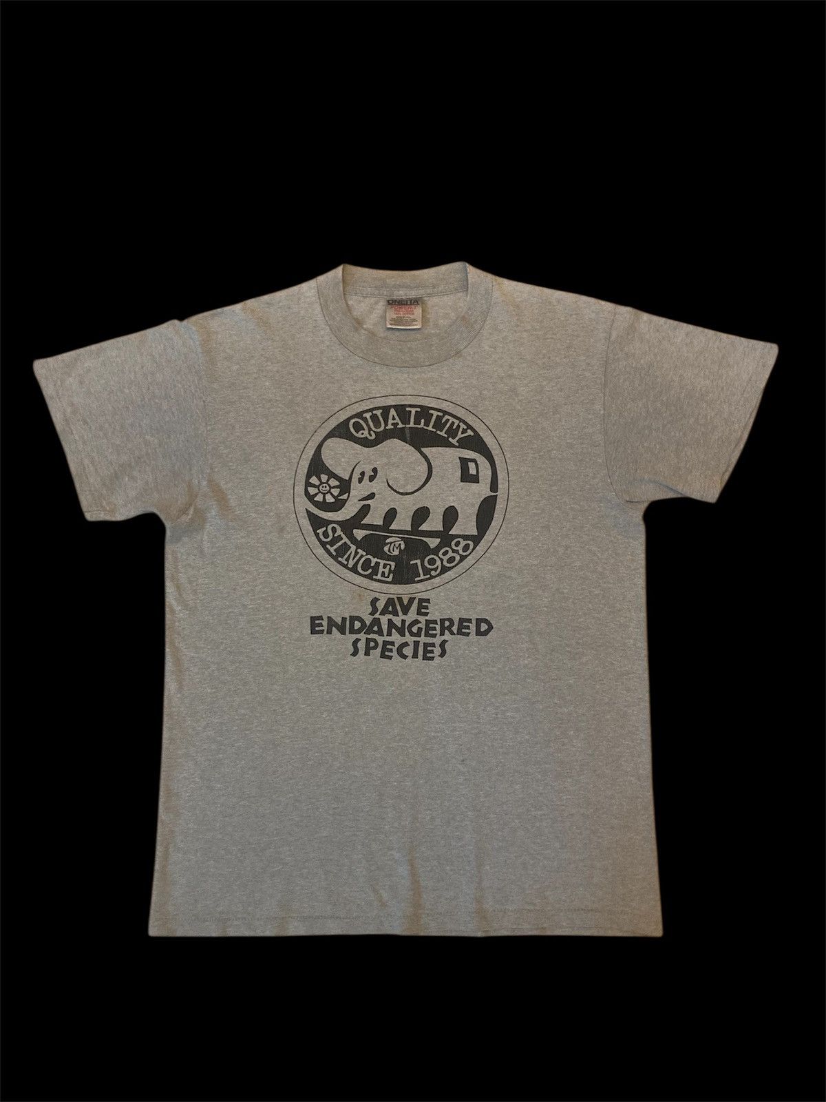 Vintage Vintage 90s John Lucero Black Label Skateboard Tshirt Size US M / EU 48-50 / 2 - 1 Thumbnail