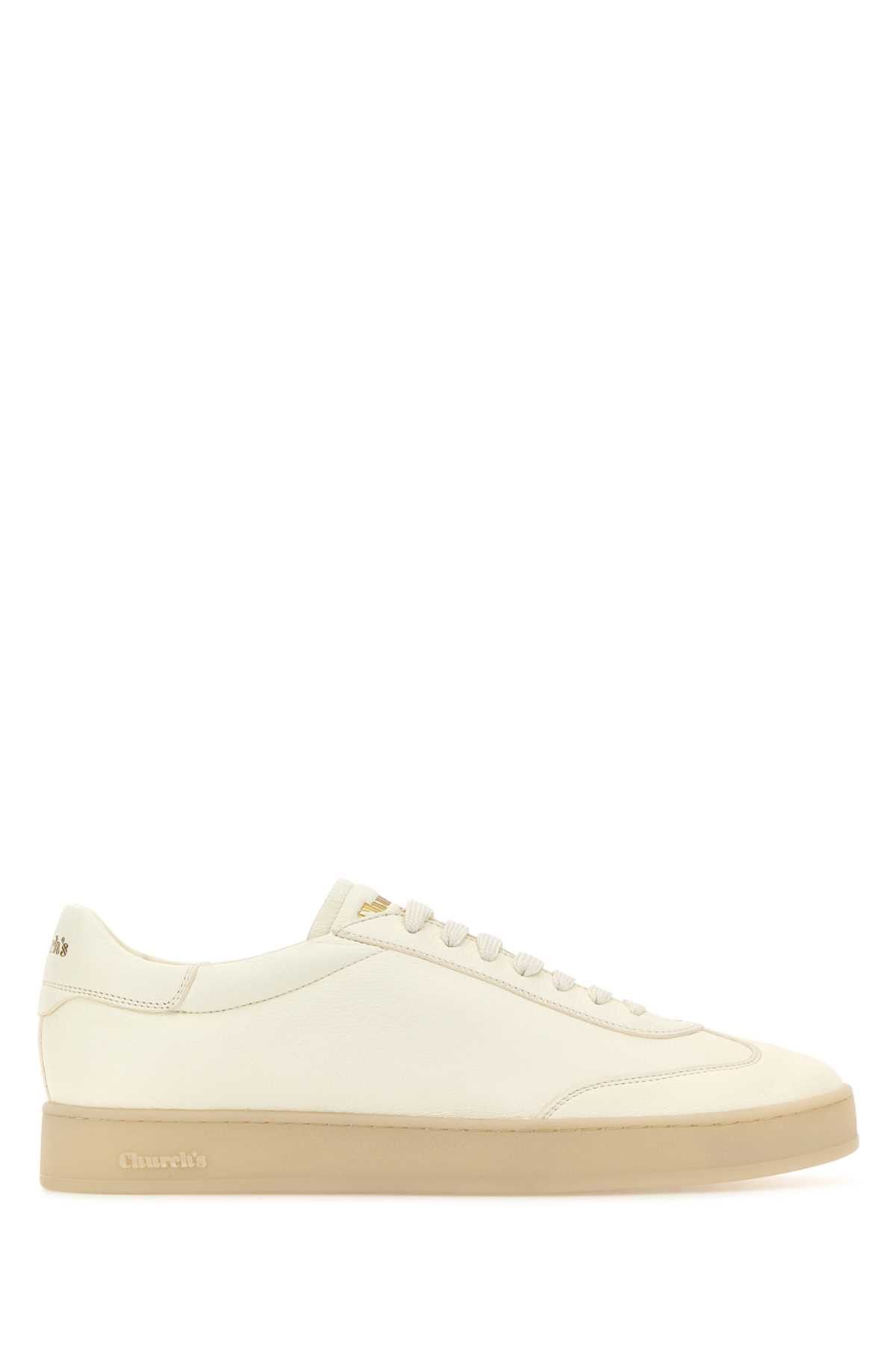 Ivory Leather Largs 2 Sneakers