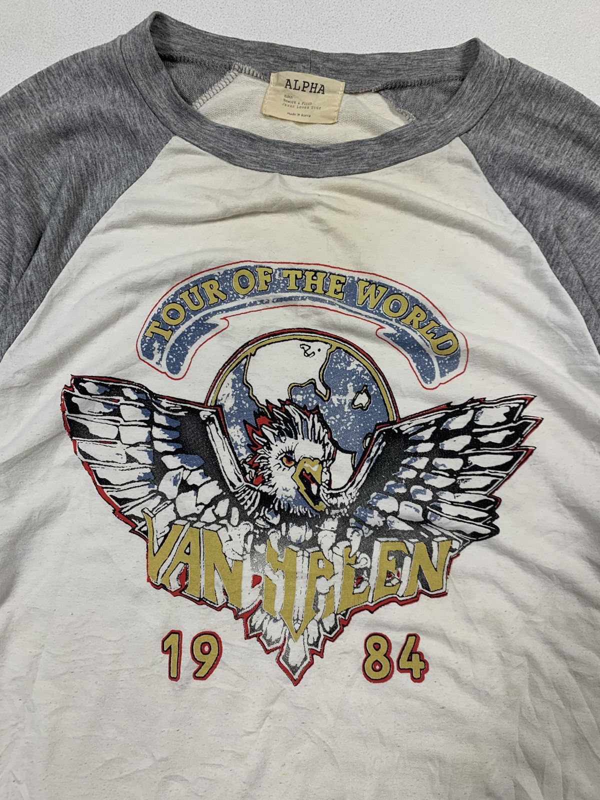 Band Tees × Vintage Tour of The world Van Helen 1984 Size US L / EU 52-54 / 3 - 5 Thumbnail