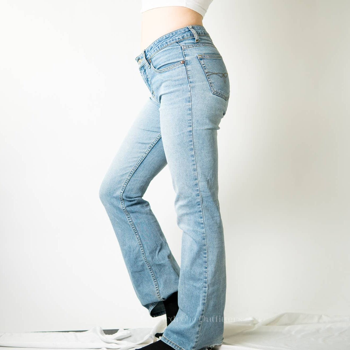 Vintage Vintage Y2K 2000s Paris Blues Soulmate Flared Bootcut Jeans Size 30" / US 8 / IT 44 - 3 Thumbnail