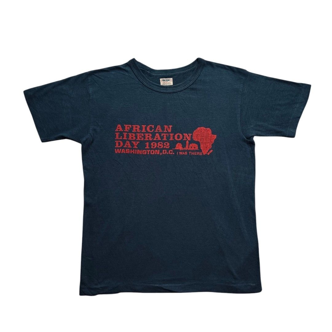 Warehouse & Co. Warehouse & Co "African liberation day" Tshirt Size US S / EU 44-46 / 1 - 1 Thumbnail