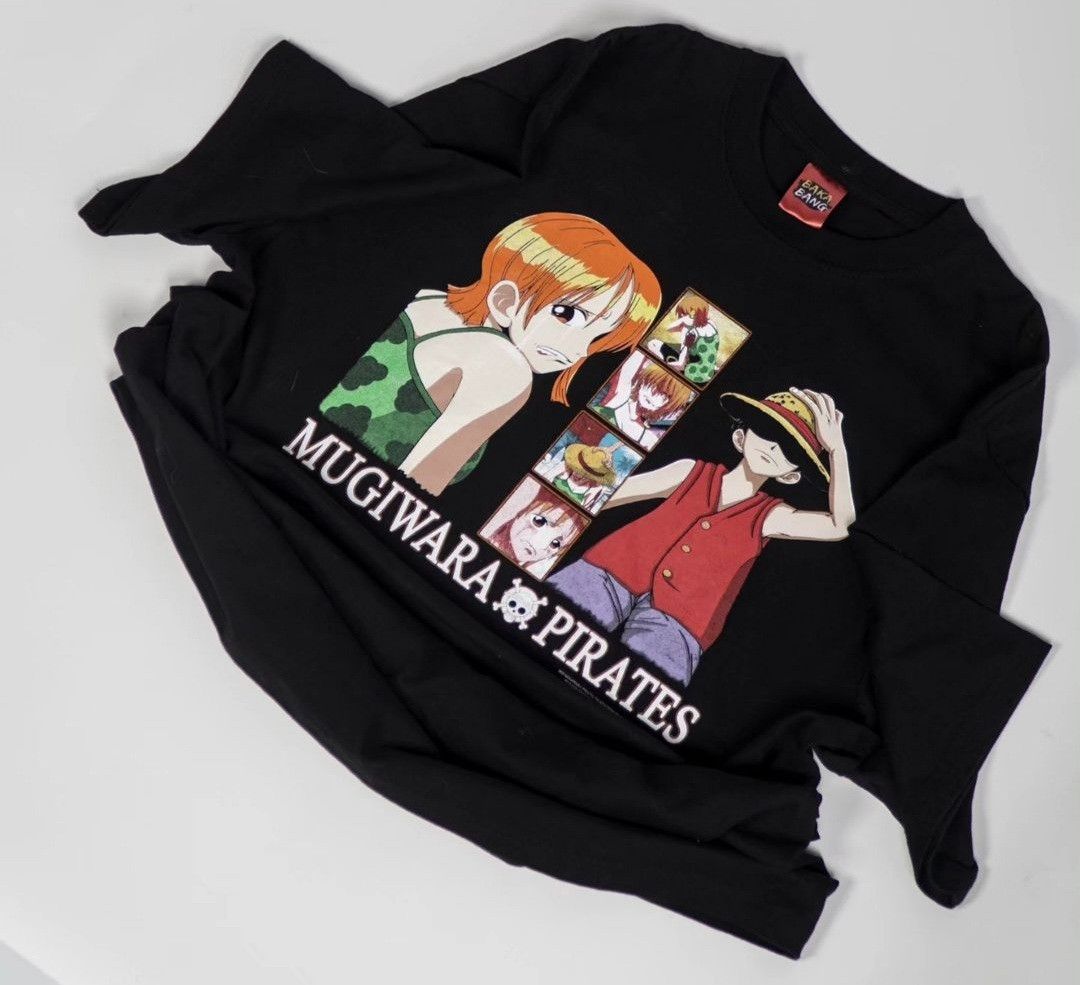 Anime × Japanese Brand RARE Anime One Piece Nami & Luffy Arc Arlong Park Size XL Size US XL / EU 56 / 4 - 2 Thumbnail