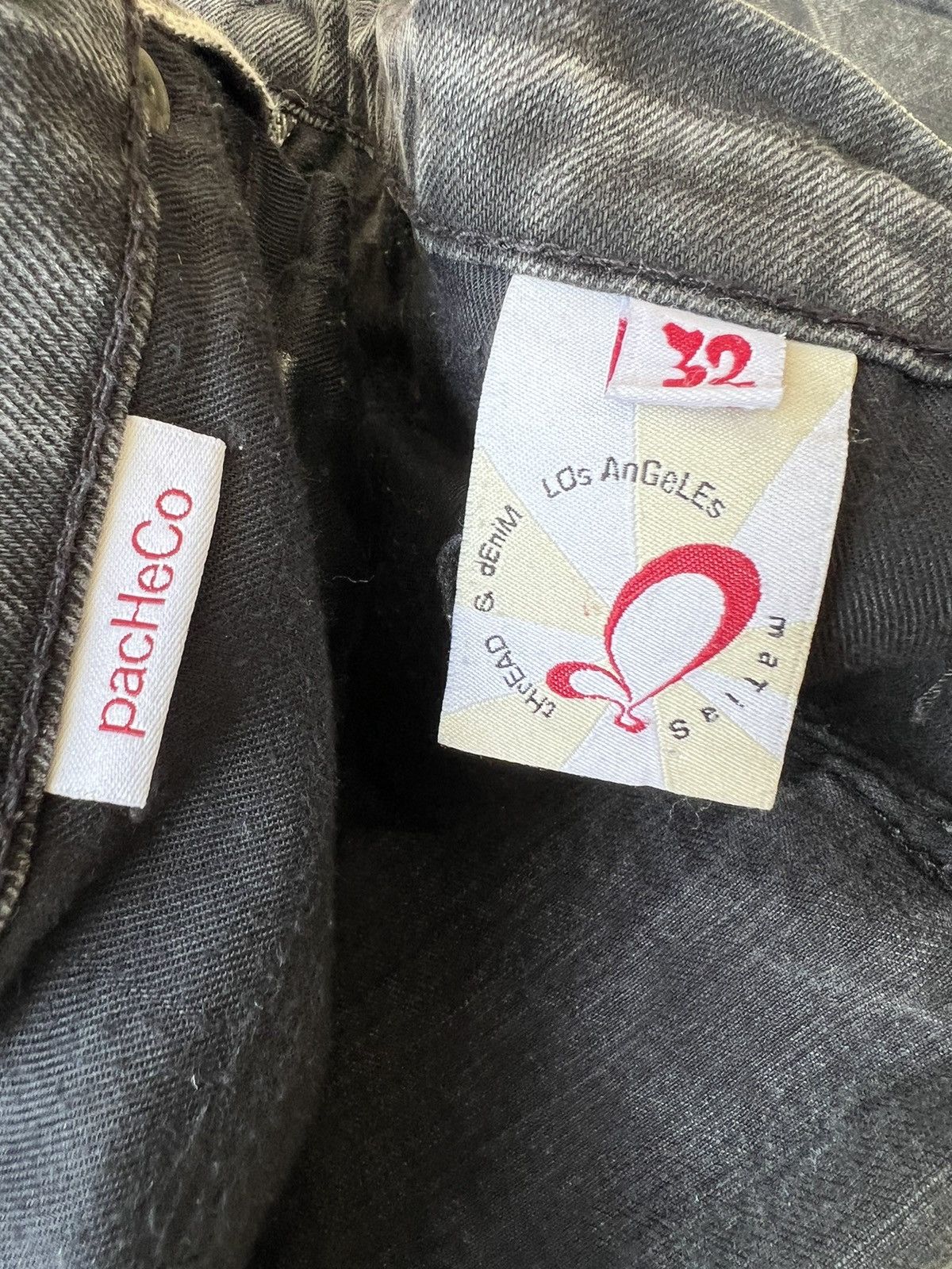 MATiAS MATIAS Los Angeles Fade Black Waxed Denim Selvedge Jeans Size US 32 / EU 48 - 24 Thumbnail