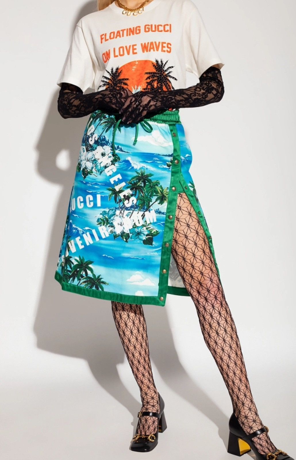 Gucci GUCCI Mid-length skirt XS Size 26" / US 2 / IT 38 - 7 Thumbnail