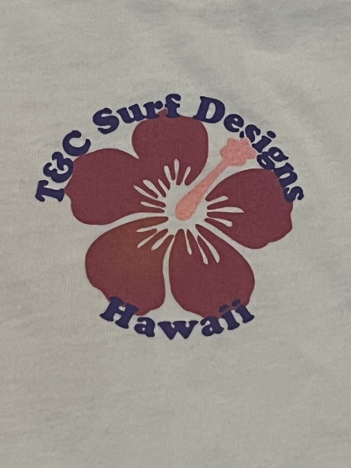 Designer × Vintage Vintage T&C Surf Designs Beige Tee Size Small Size US S / EU 44-46 / 1 - 2 Thumbnail